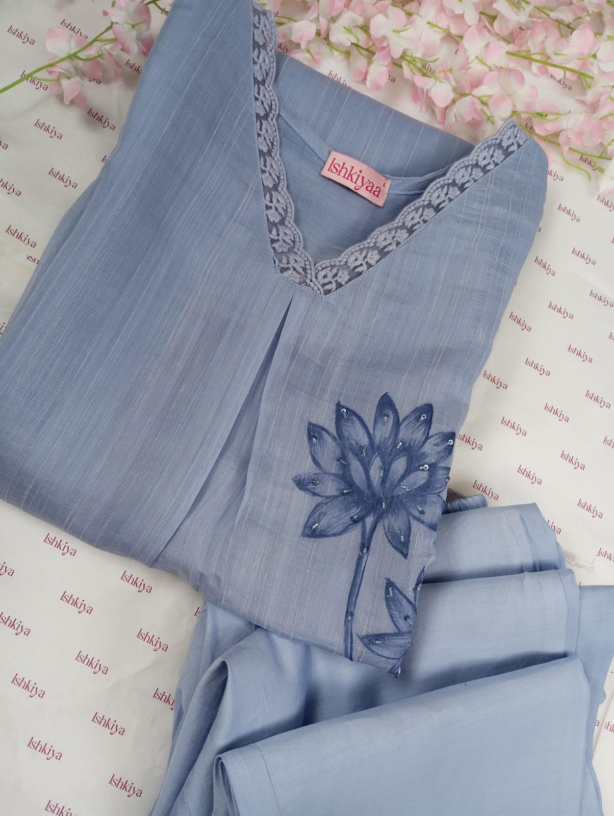 LAHZA-Stitched Suit Set