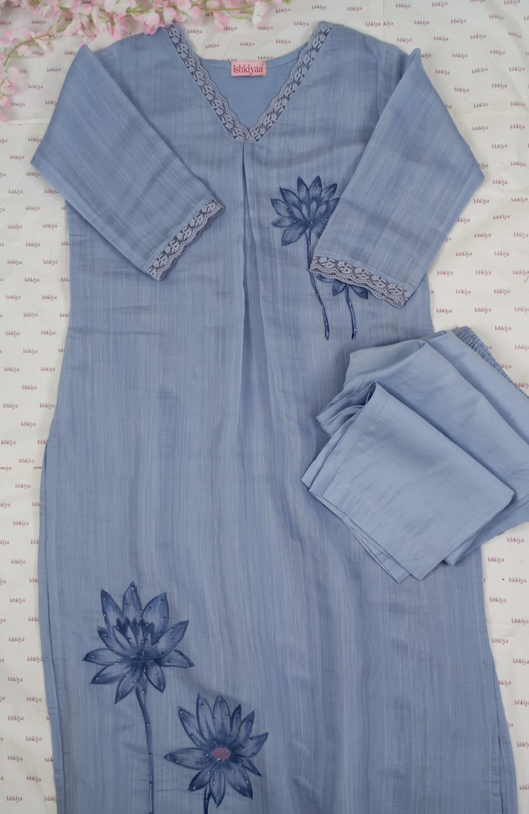 LAHZA-Stitched Suit Set
