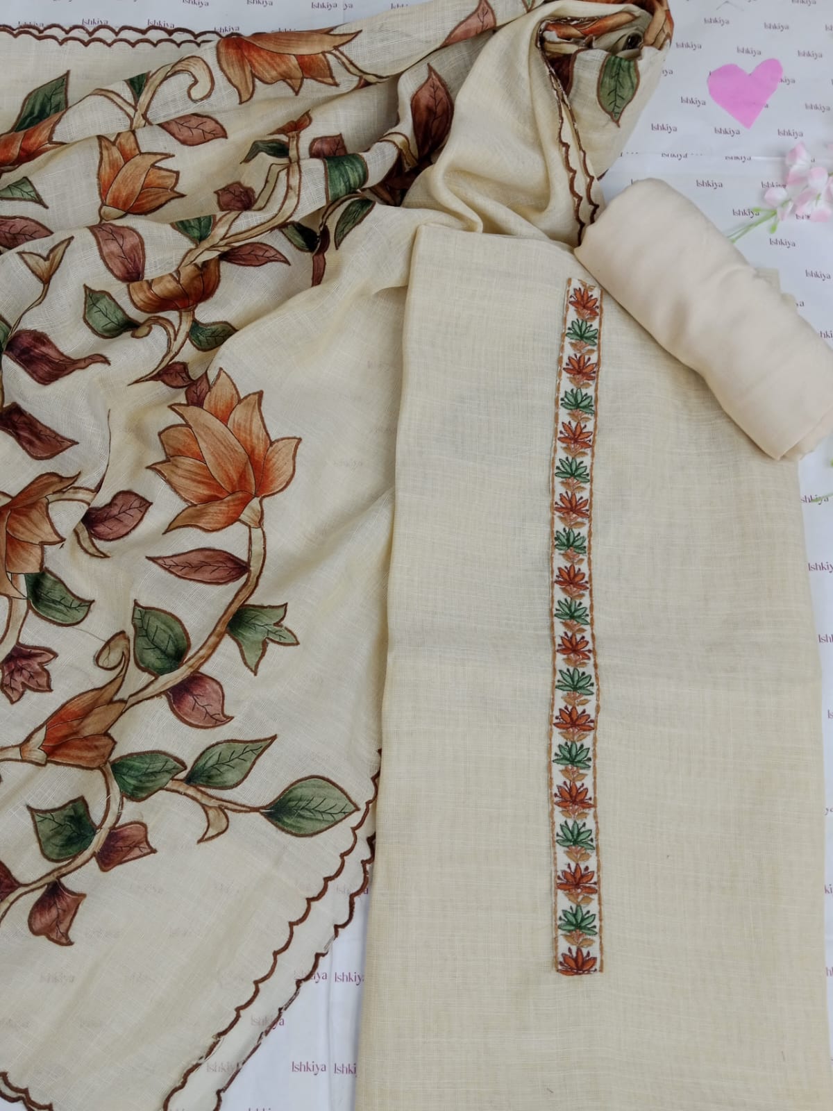 SHAAM-Unstitched Suit Set