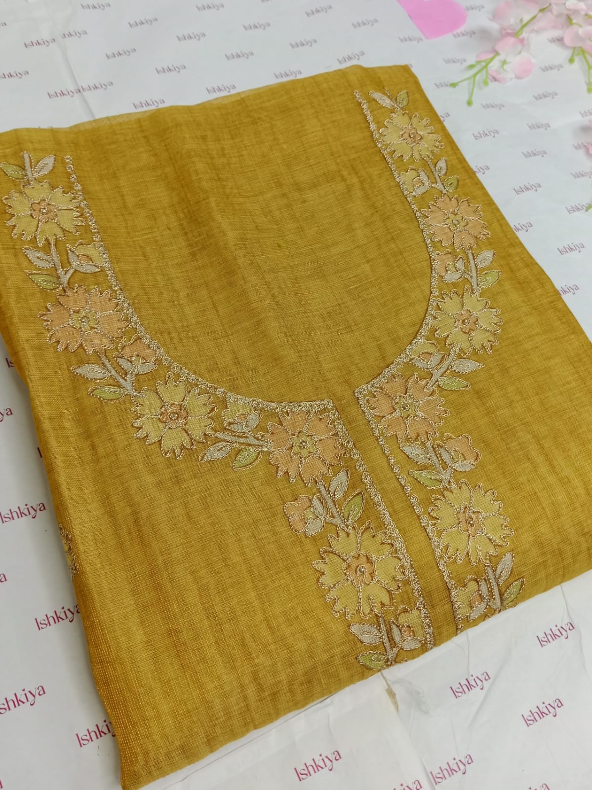 ADAA-Unstitched Linen Tissue Suit Set