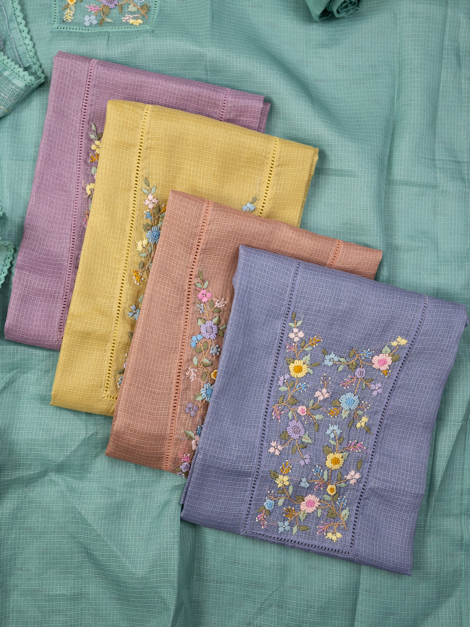 AYRA-Unstitched Kota Suit Set