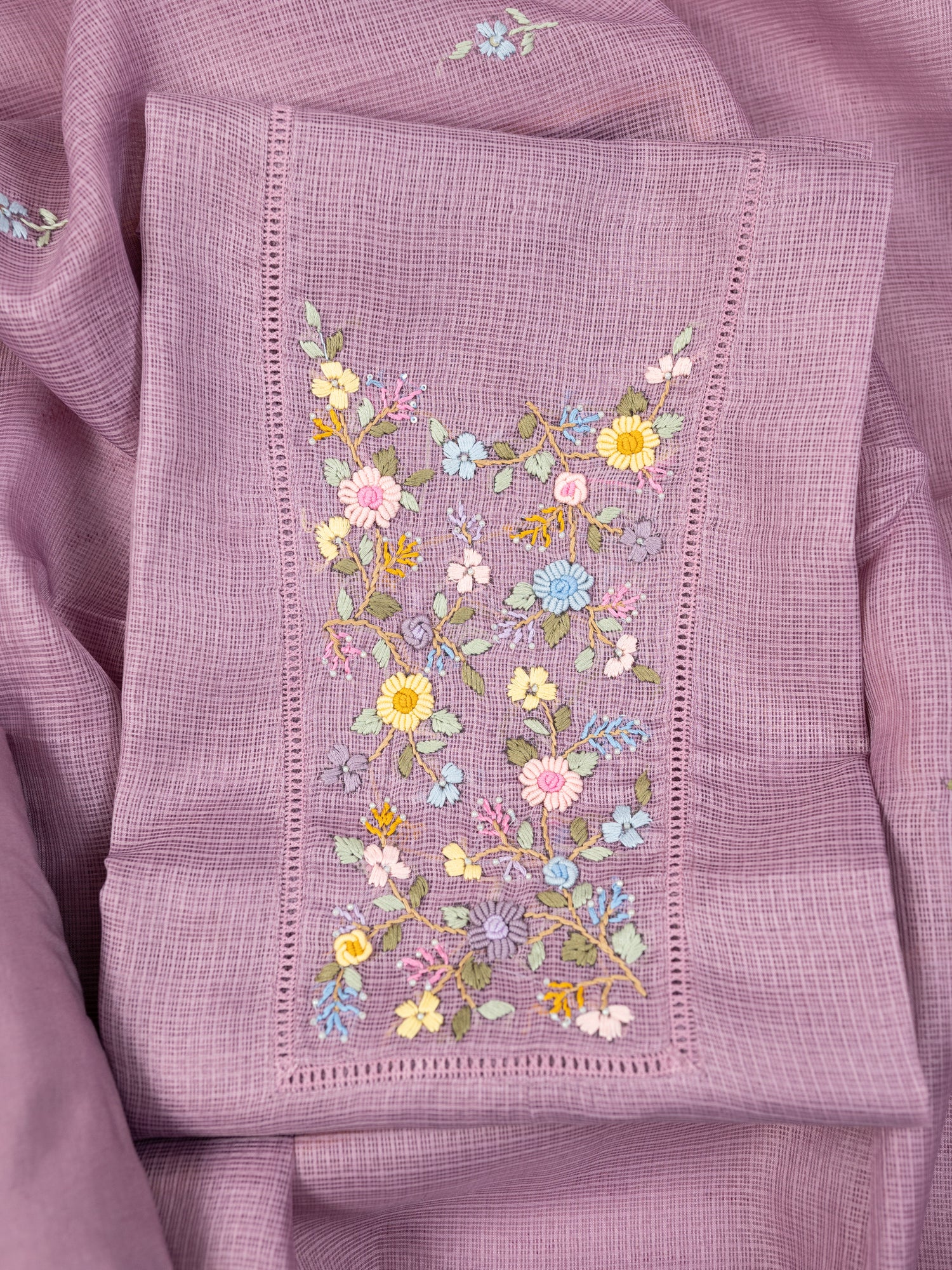 AYRA-Unstitched Kota Suit Set