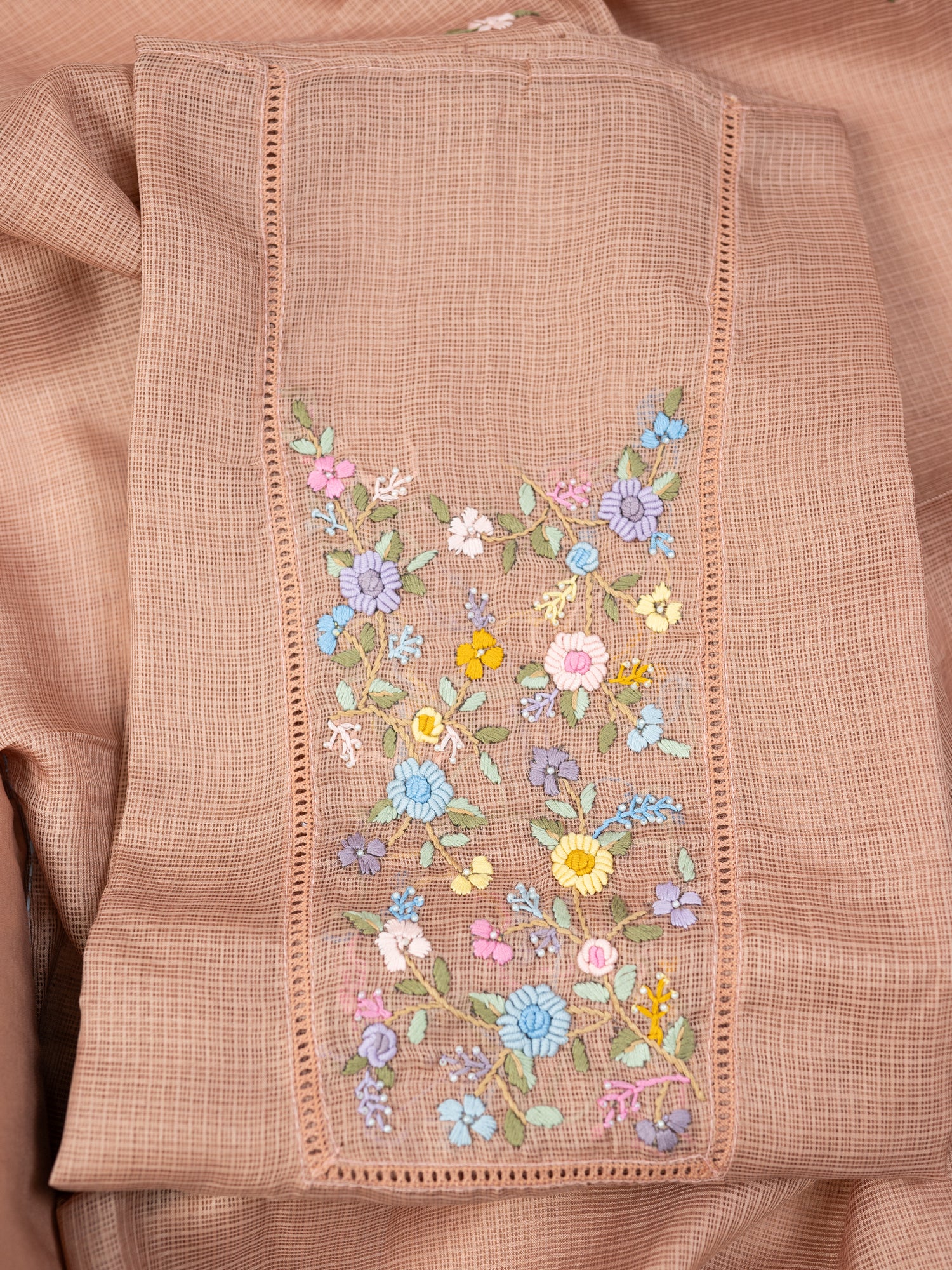 AYRA-Unstitched Kota Suit Set