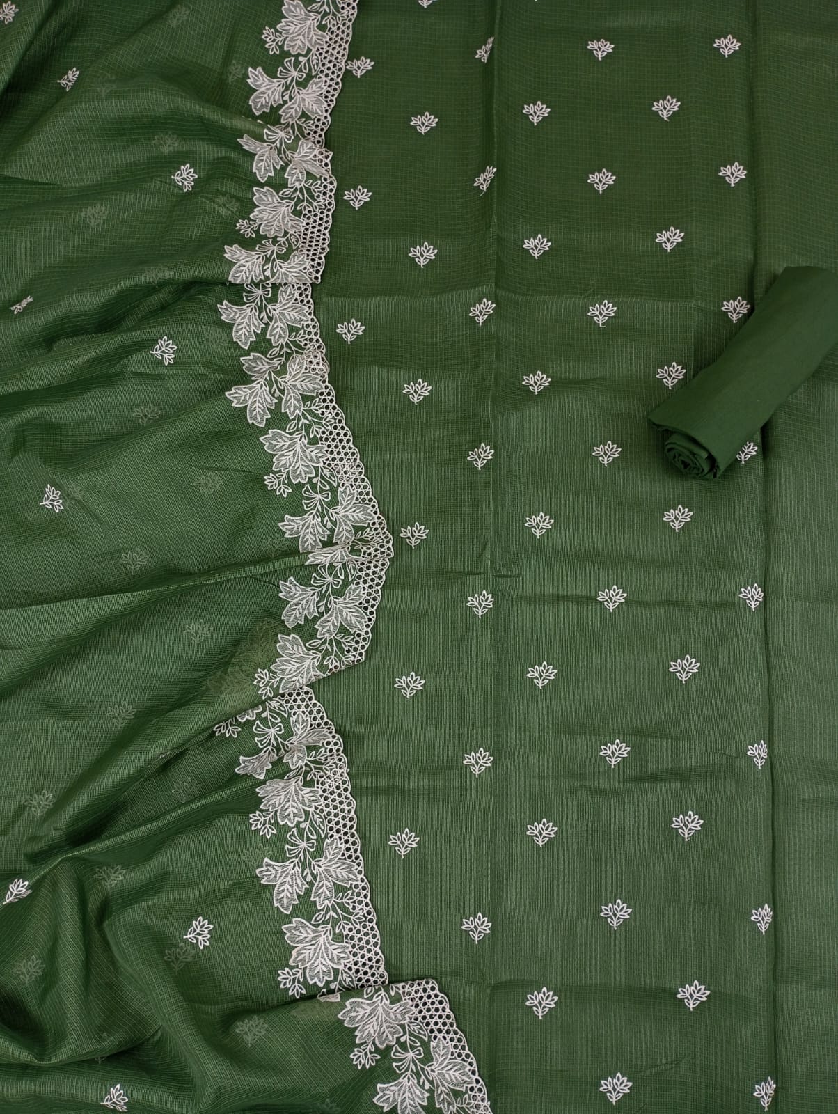 MAHARU-Unstitched Kota Suit Set