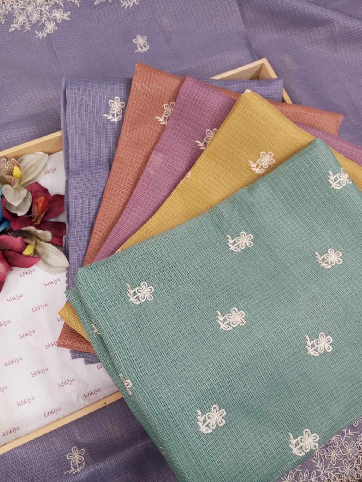 SAAZ-Unstitched Kota Suit Set