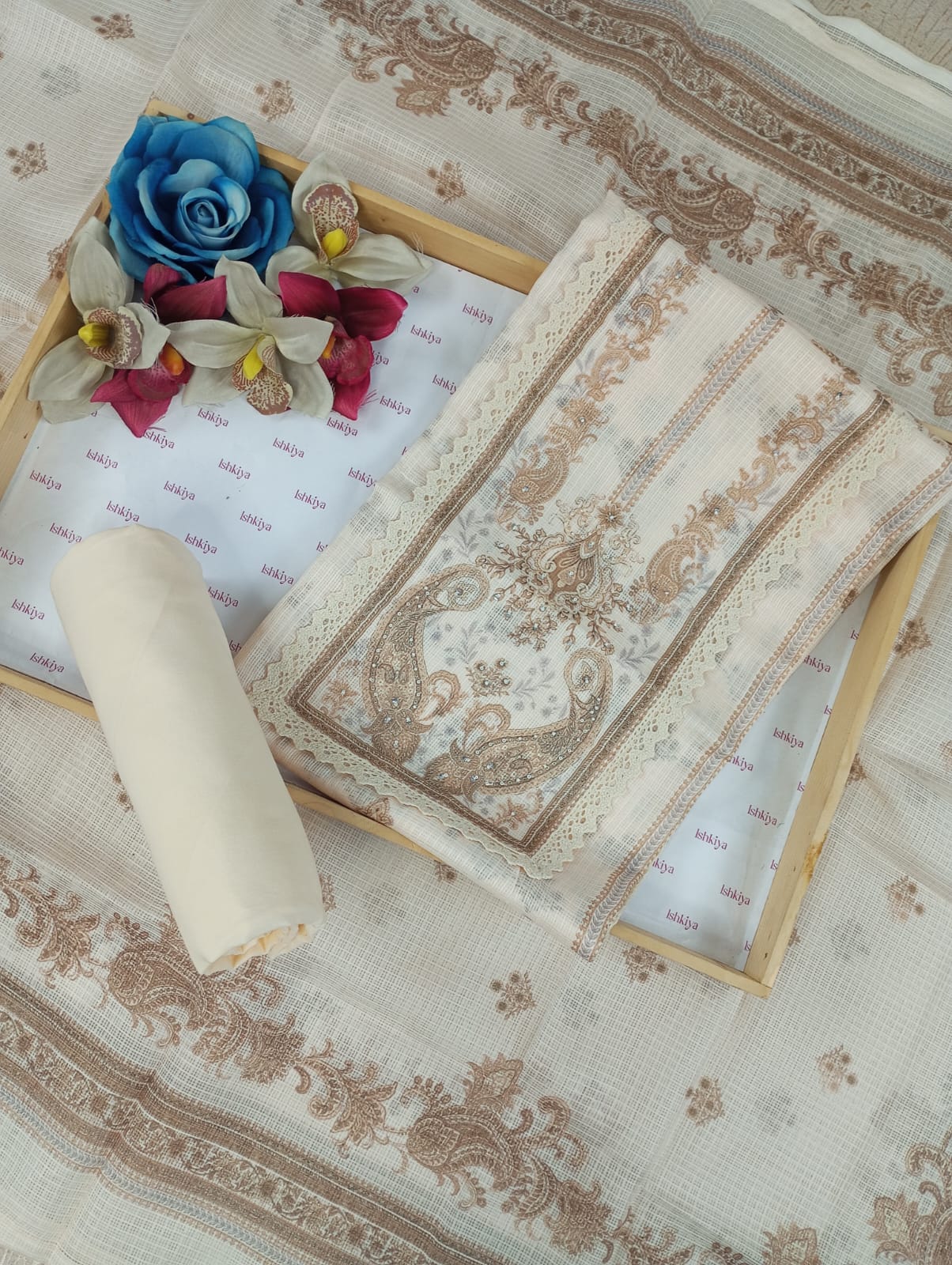 REET-Unstitched Kota Suit Set