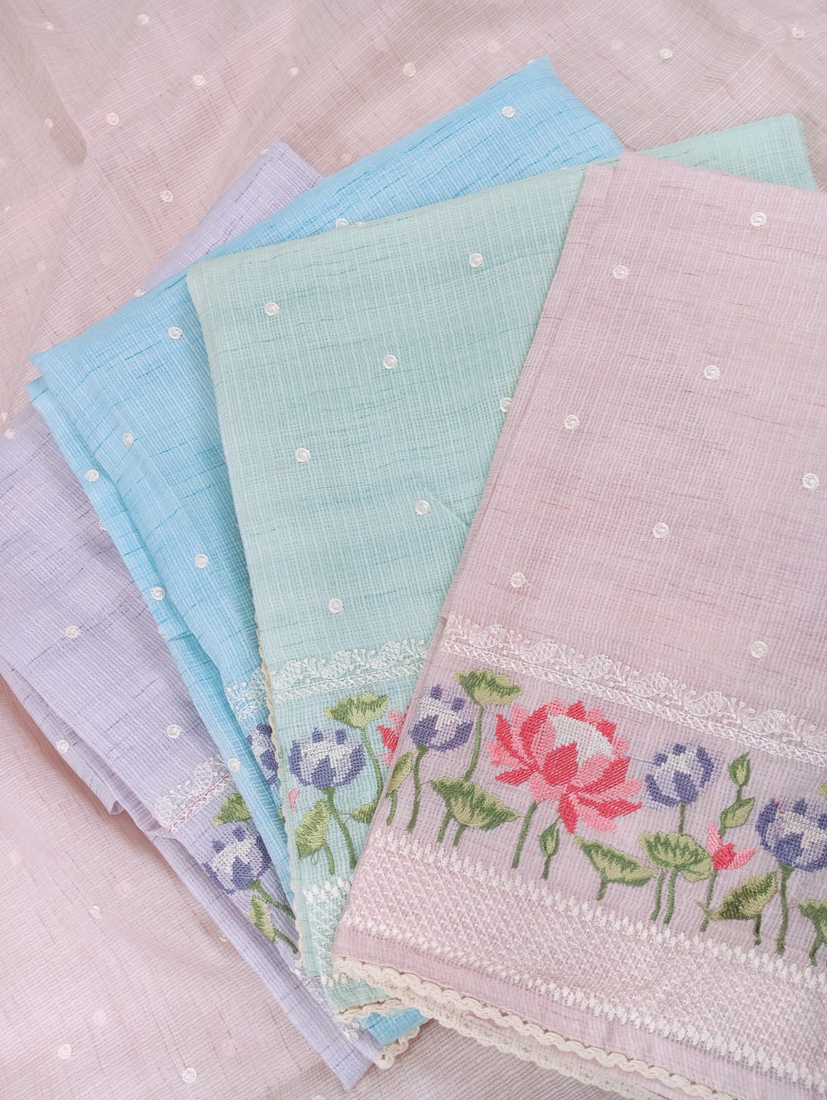 BAHAAR-Unstitched Kota Suit Set
