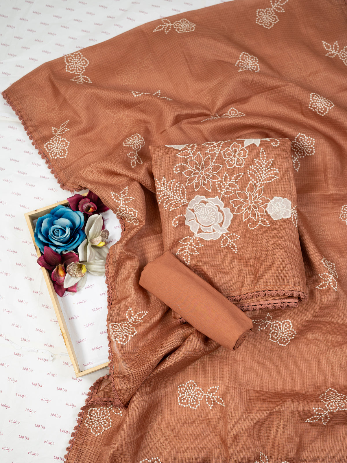 ILHAM-Unstitched Kota Suit Set