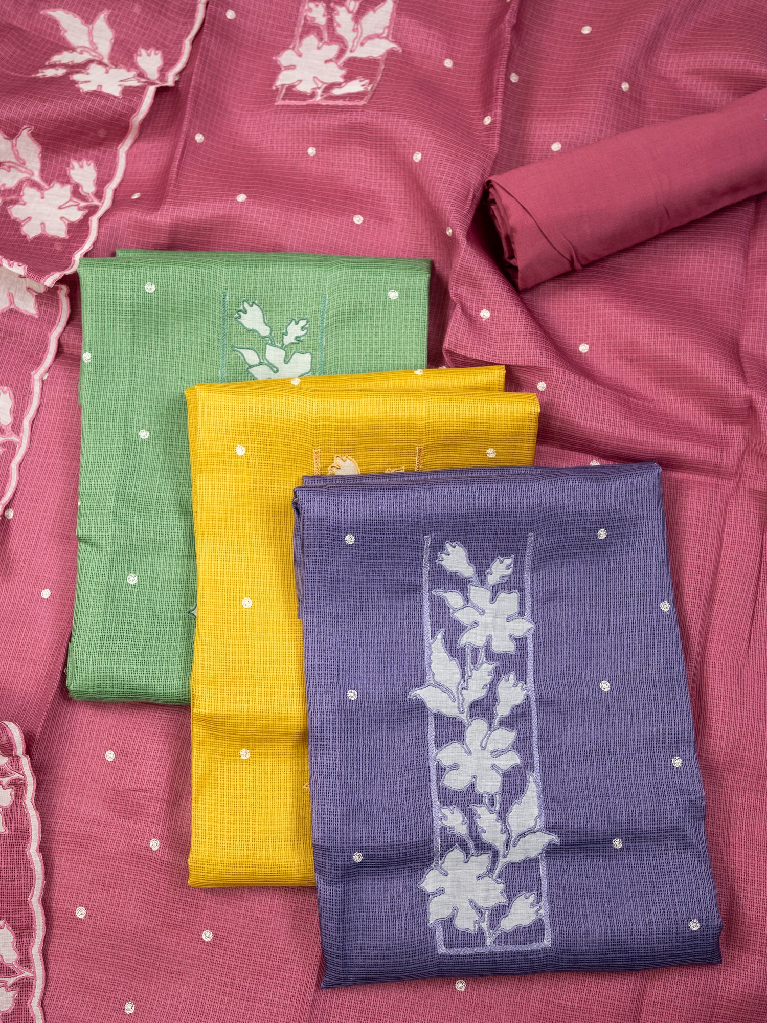 KANAK-Unstitched Kota Suit Set