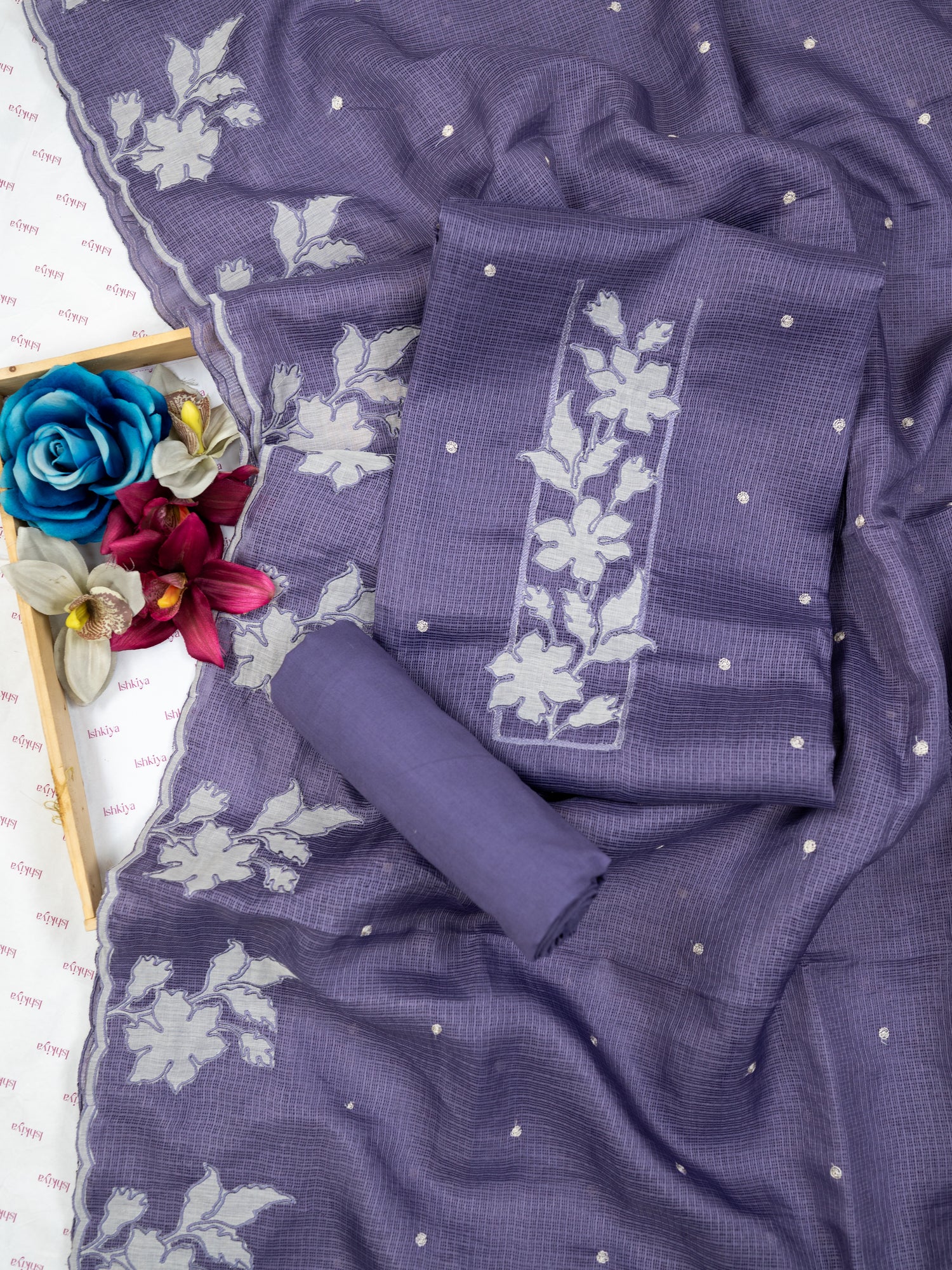 KANAK-Unstitched Kota Suit Set