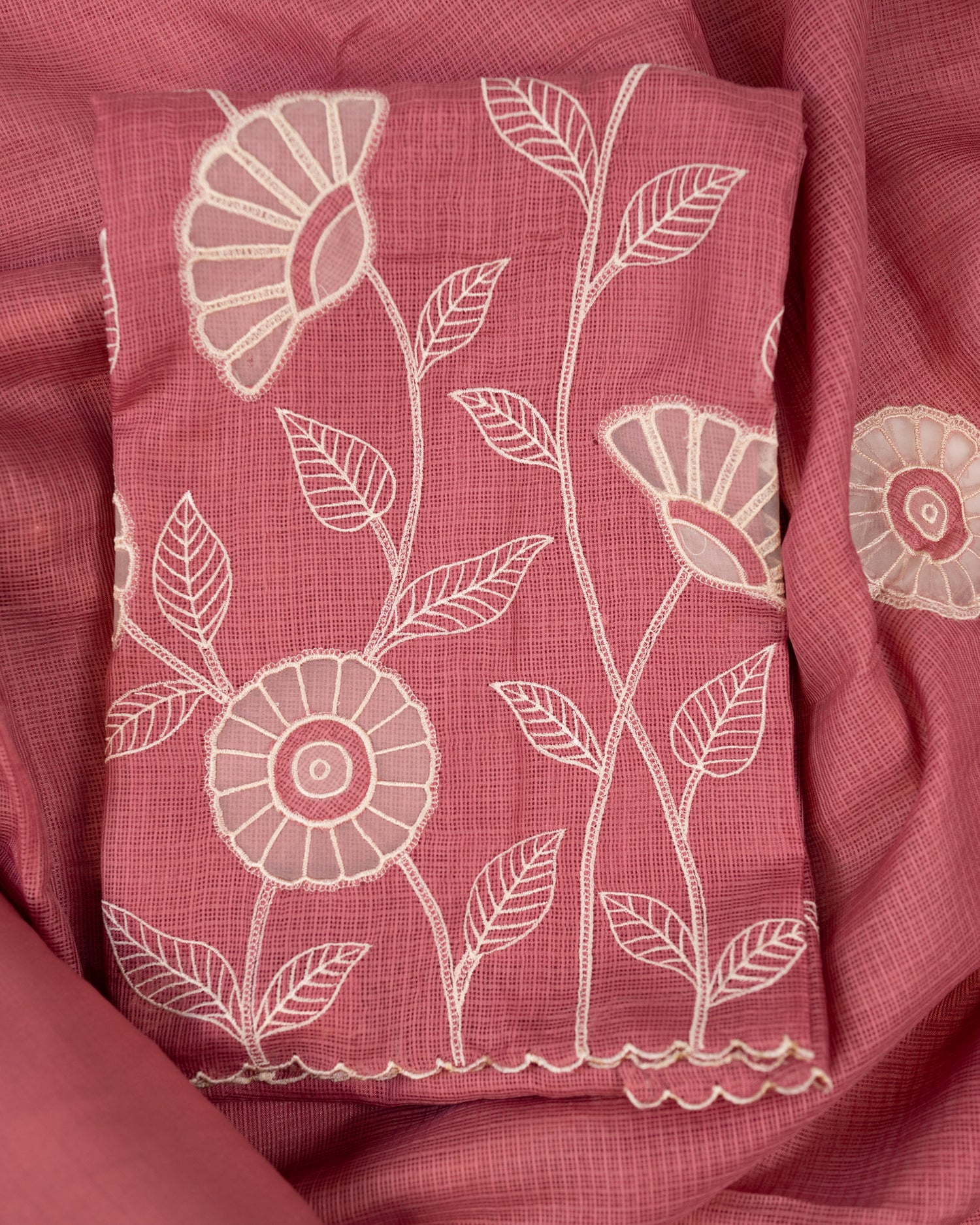 ESHAAL-Unstitched Kota Suit Set