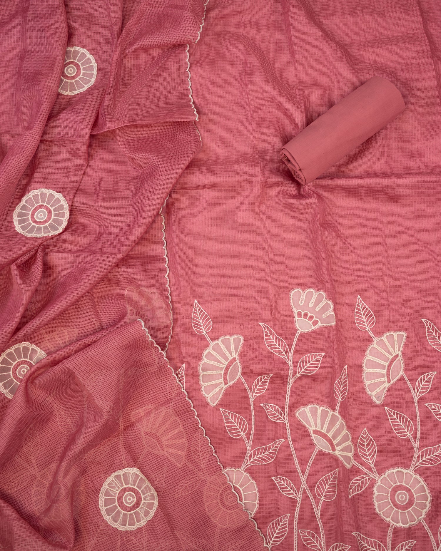 ESHAAL-Unstitched Kota Suit Set