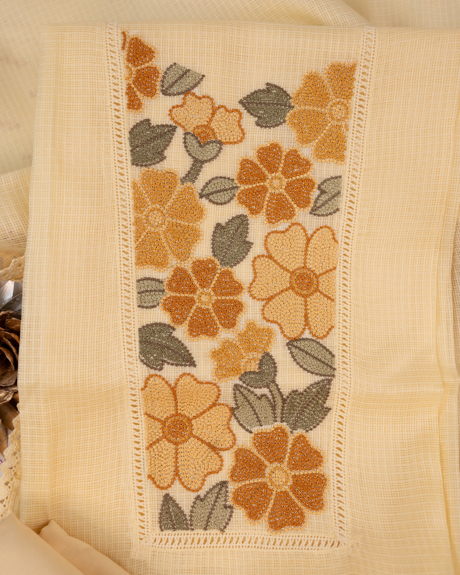 SURMA-Unstitched Kota Suit Set