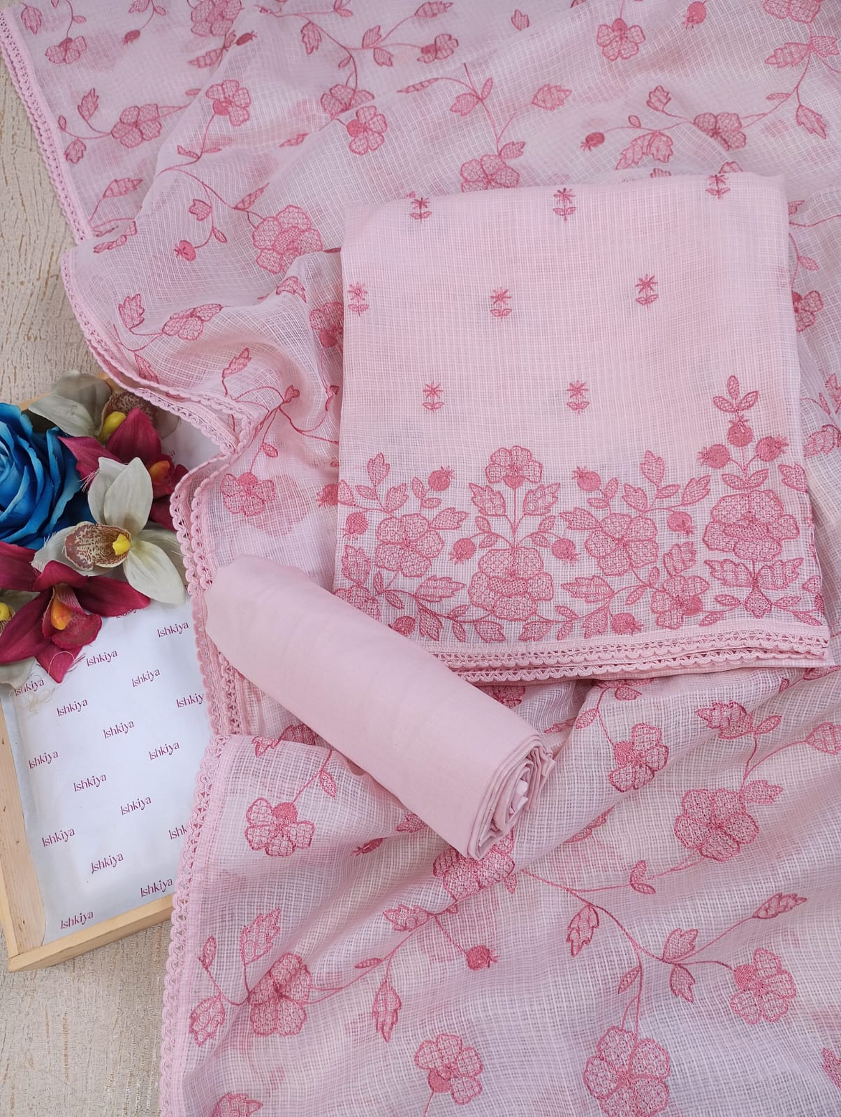 RIWAAYAT-Unstitched Kota Suit Set