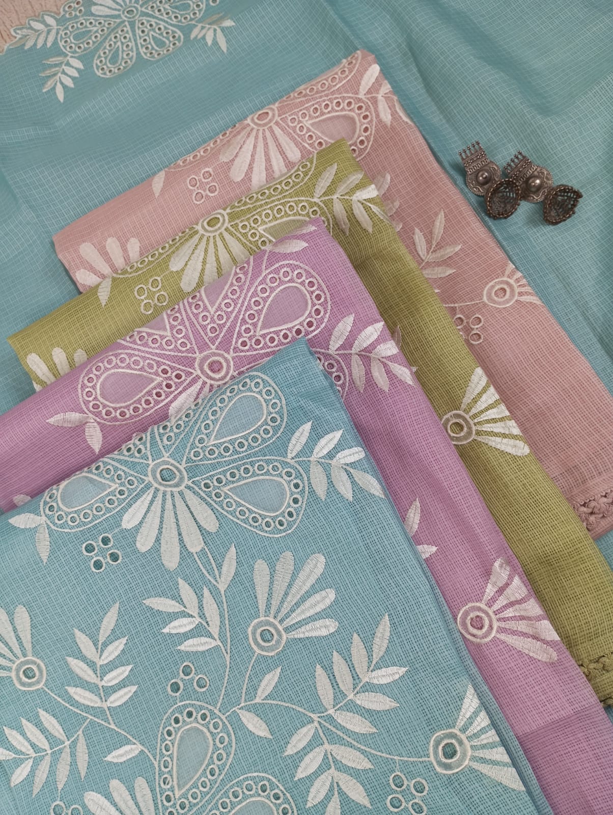 SUBHA-Unstitched Kota Suit Set