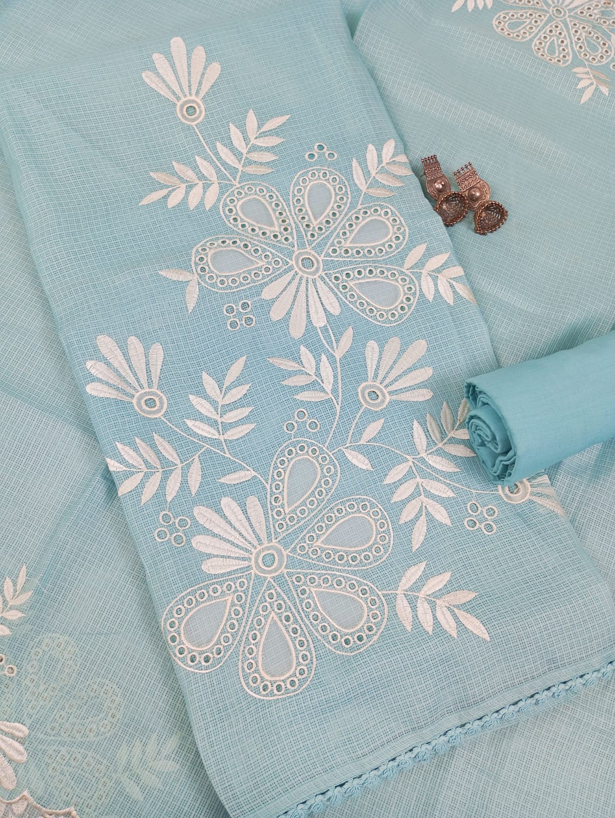 SUBHA-Unstitched Kota Suit Set