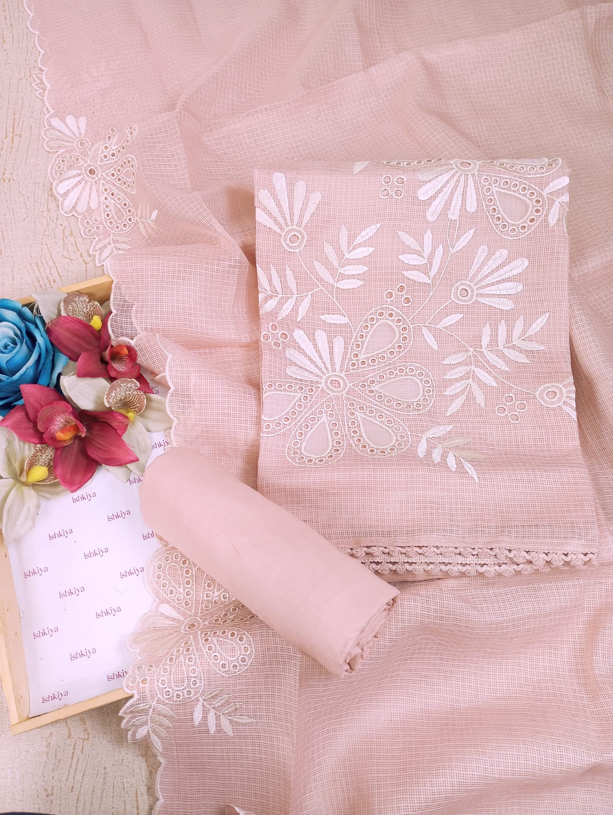 SUBHA-Unstitched Kota Suit Set