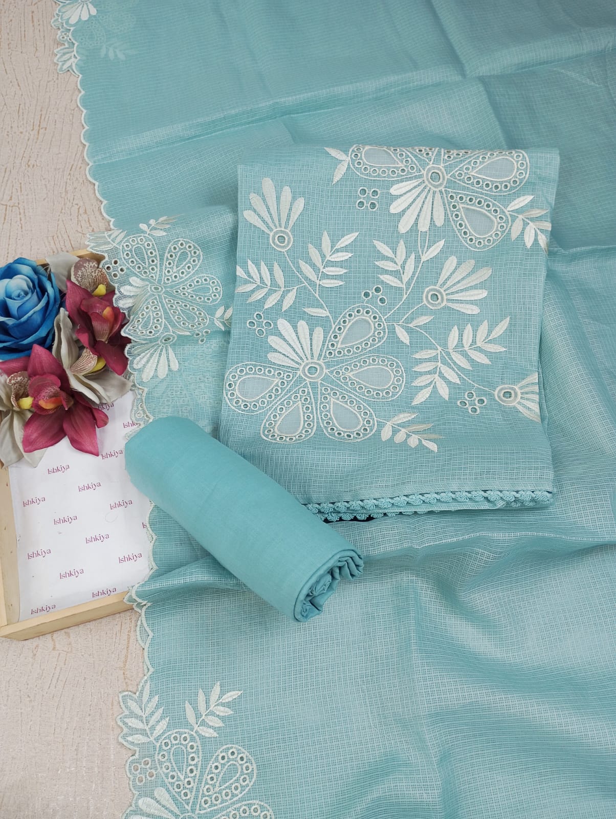 SUBHA-Unstitched Kota Suit Set