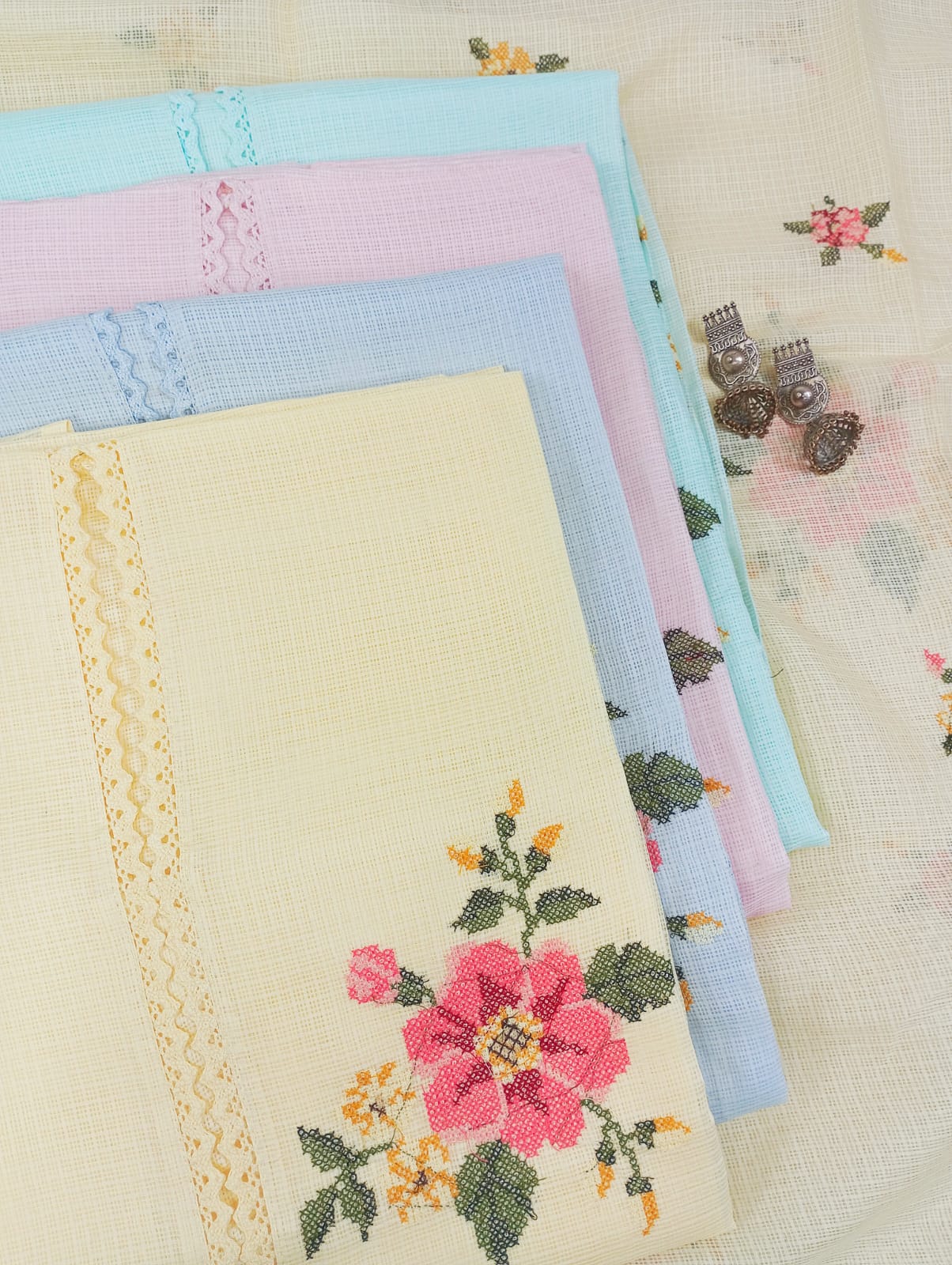 BAGH-Unstitched Kota Suit Set