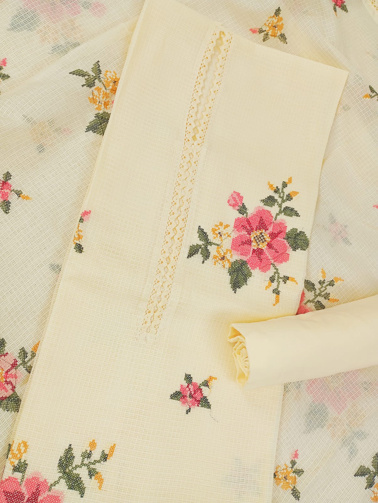 BAGH-Unstitched Kota Suit Set