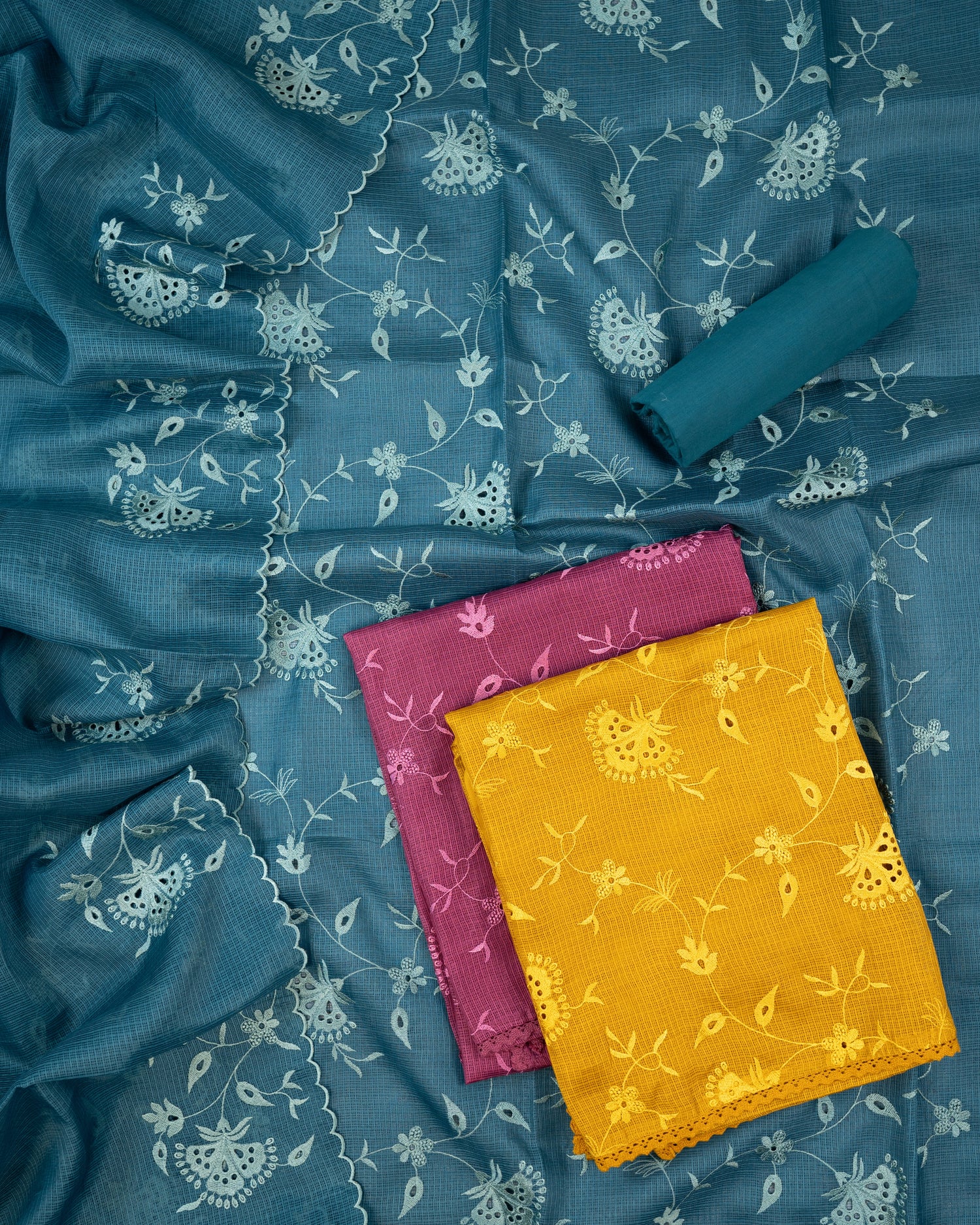 BELA-Unstitched Kota Suit Set