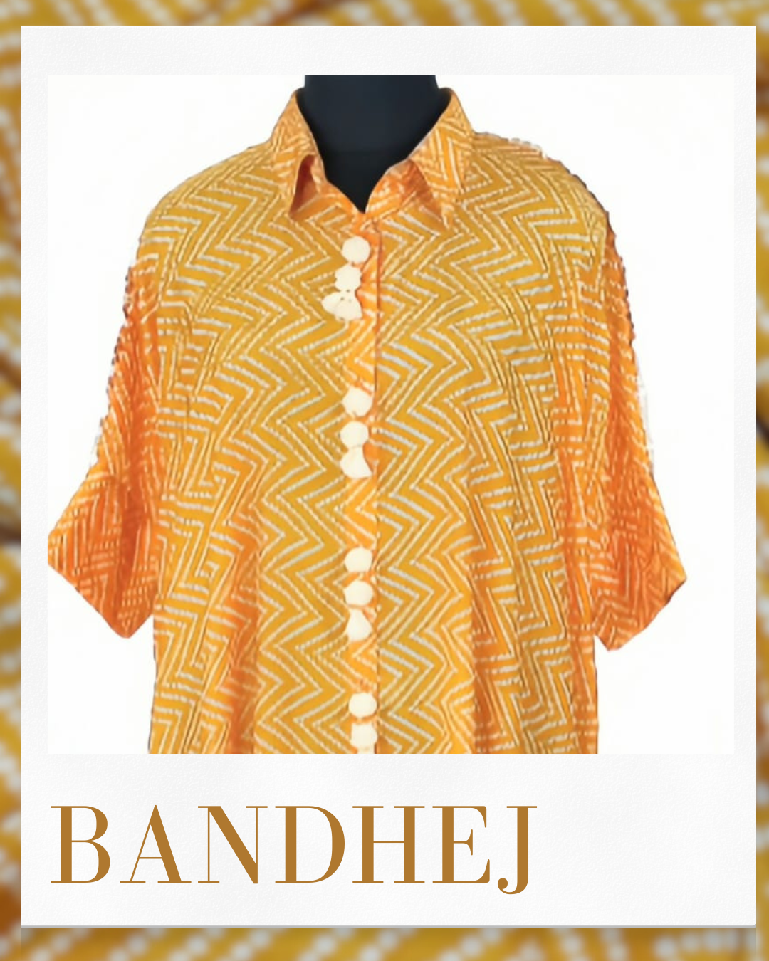 PRINTED SHIRT KAFTAN