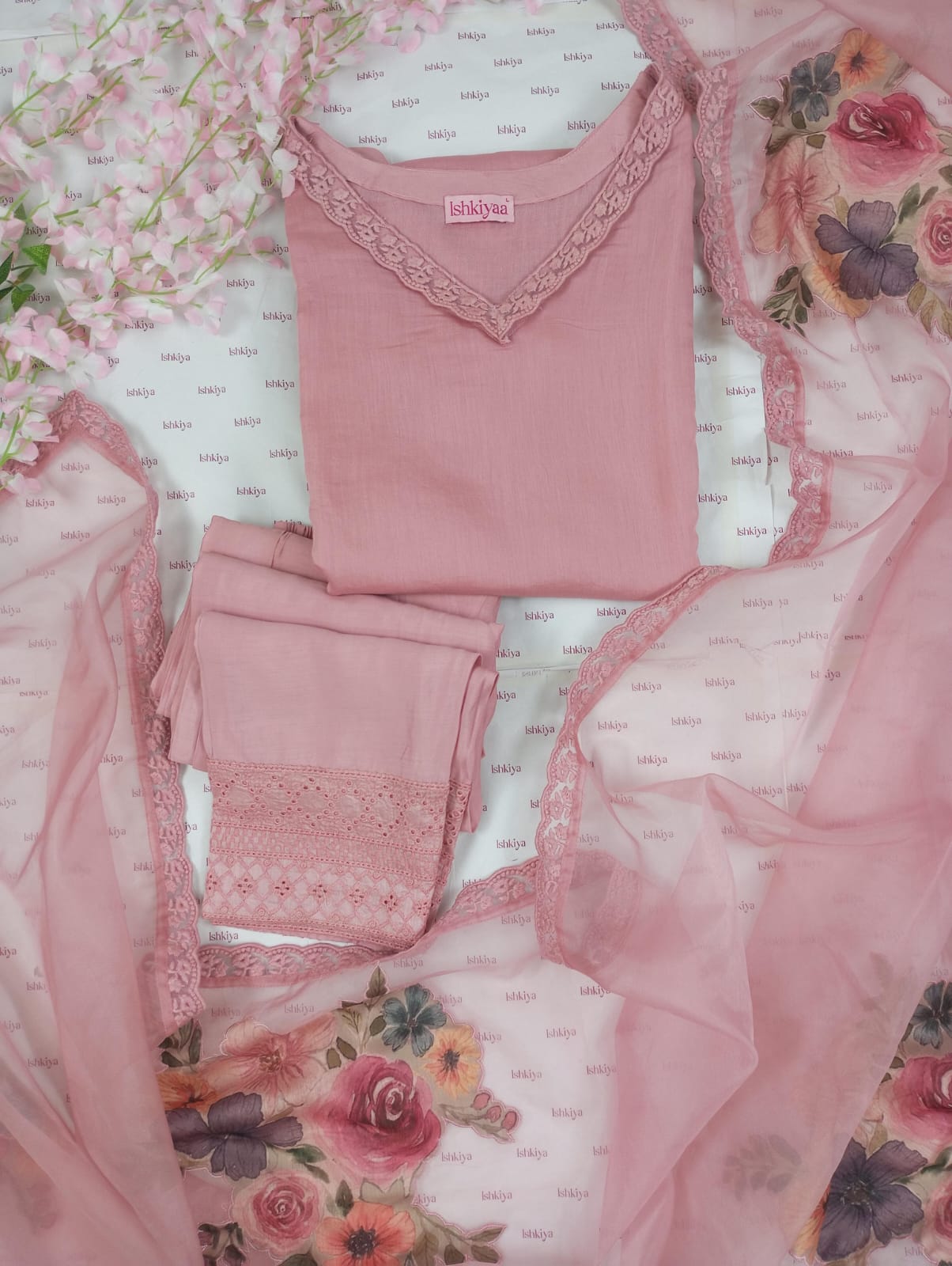 ZIYA-Stitched Suit Set