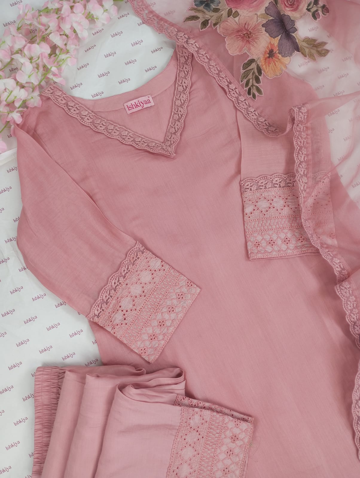 ZIYA-Stitched Suit Set