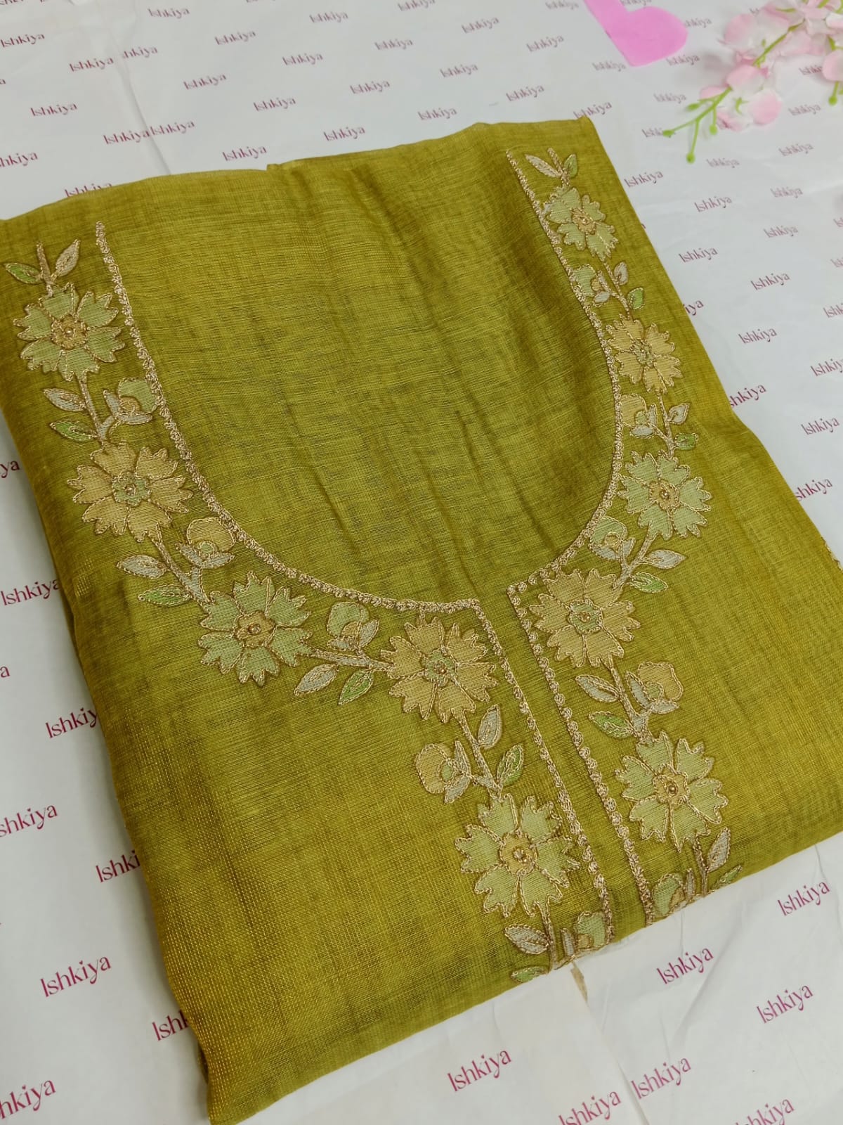 ADAA-Unstitched Linen Tissue Suit Set