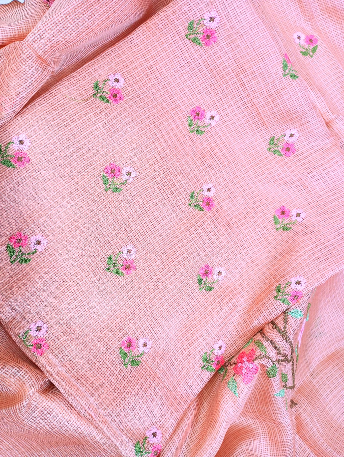 NIHAAR-Unstitched Kota Suit Set