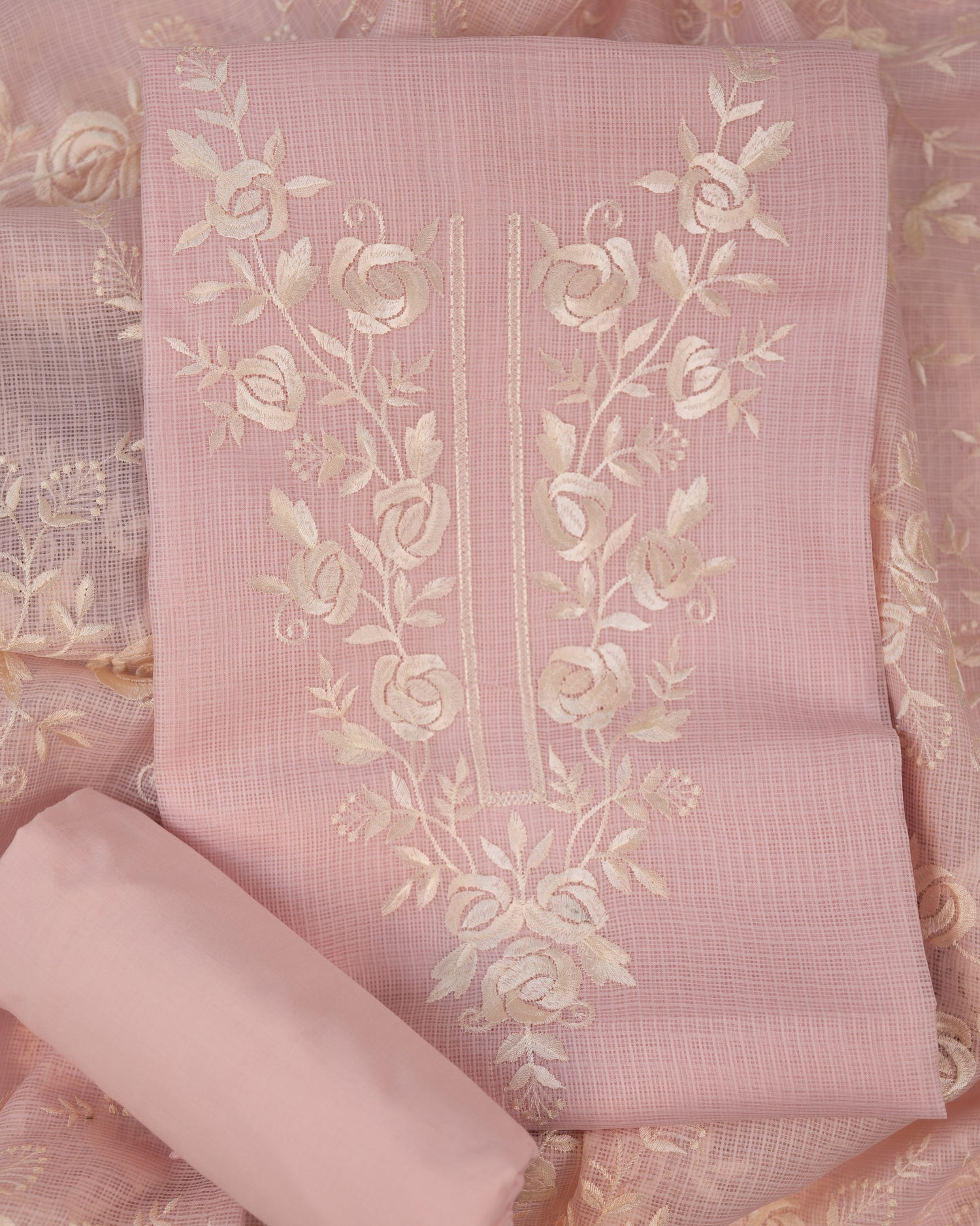 INARA-Unstitched Kota Suit Set