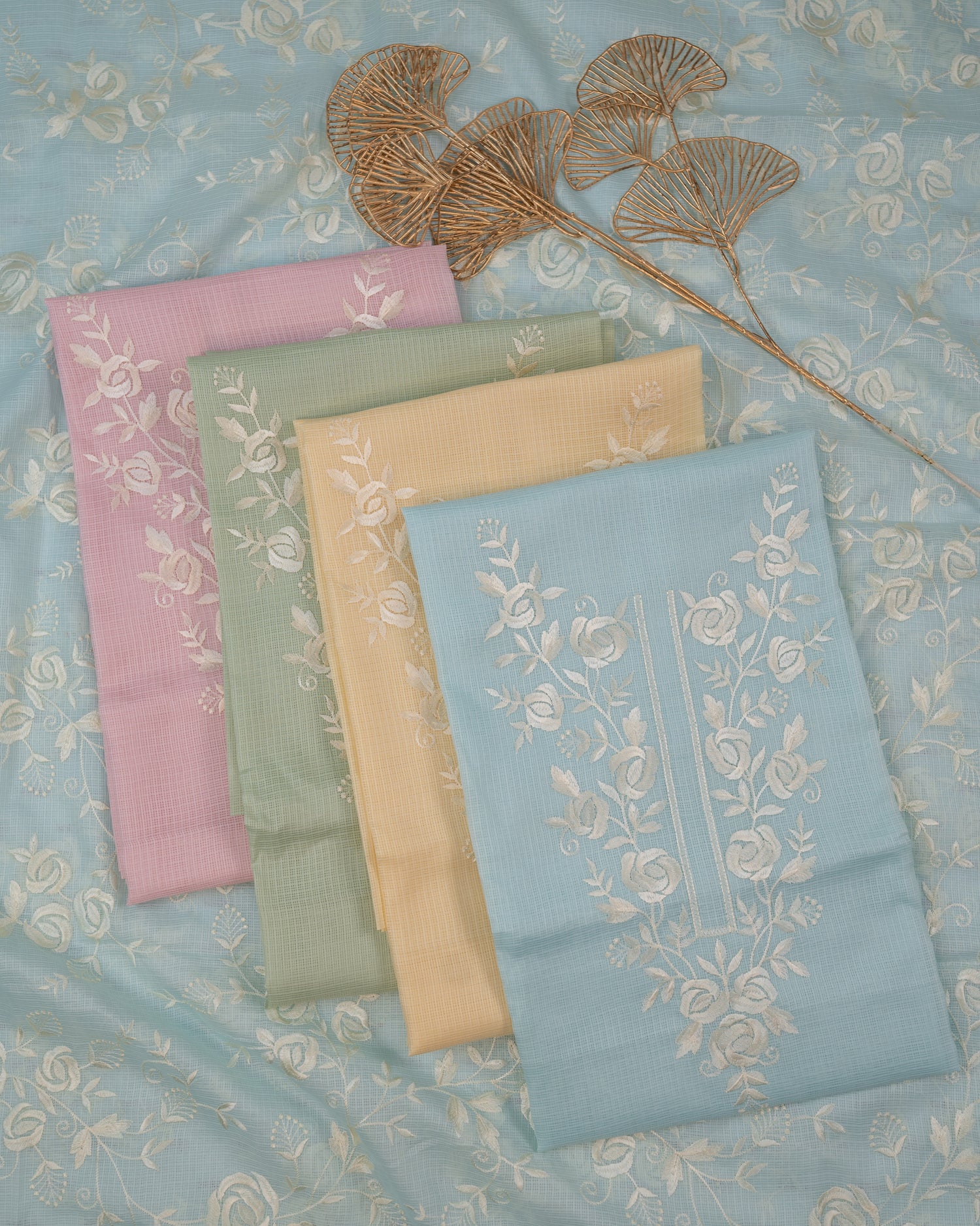 INARA-Unstitched Kota Suit Set