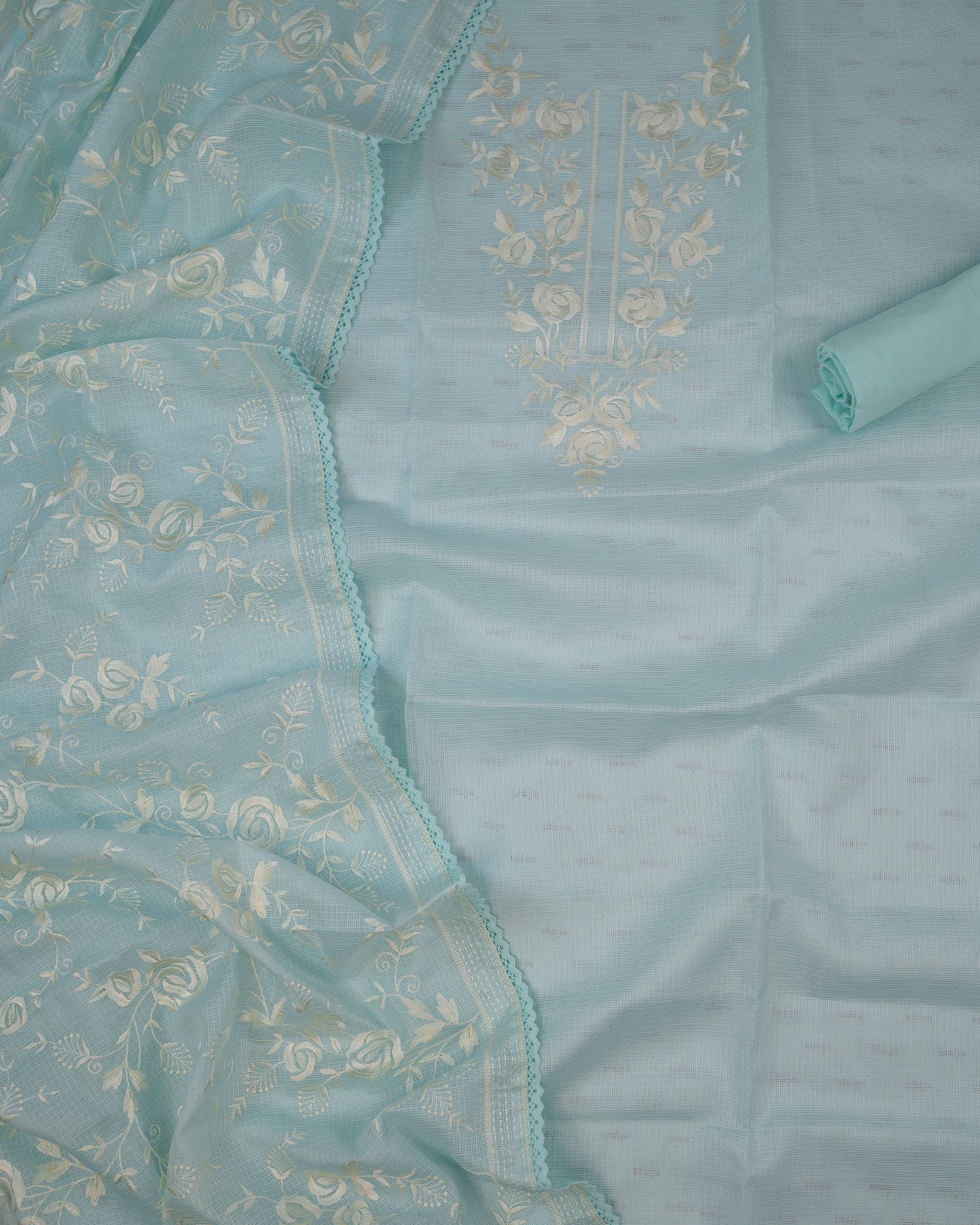 INARA-Unstitched Kota Suit Set