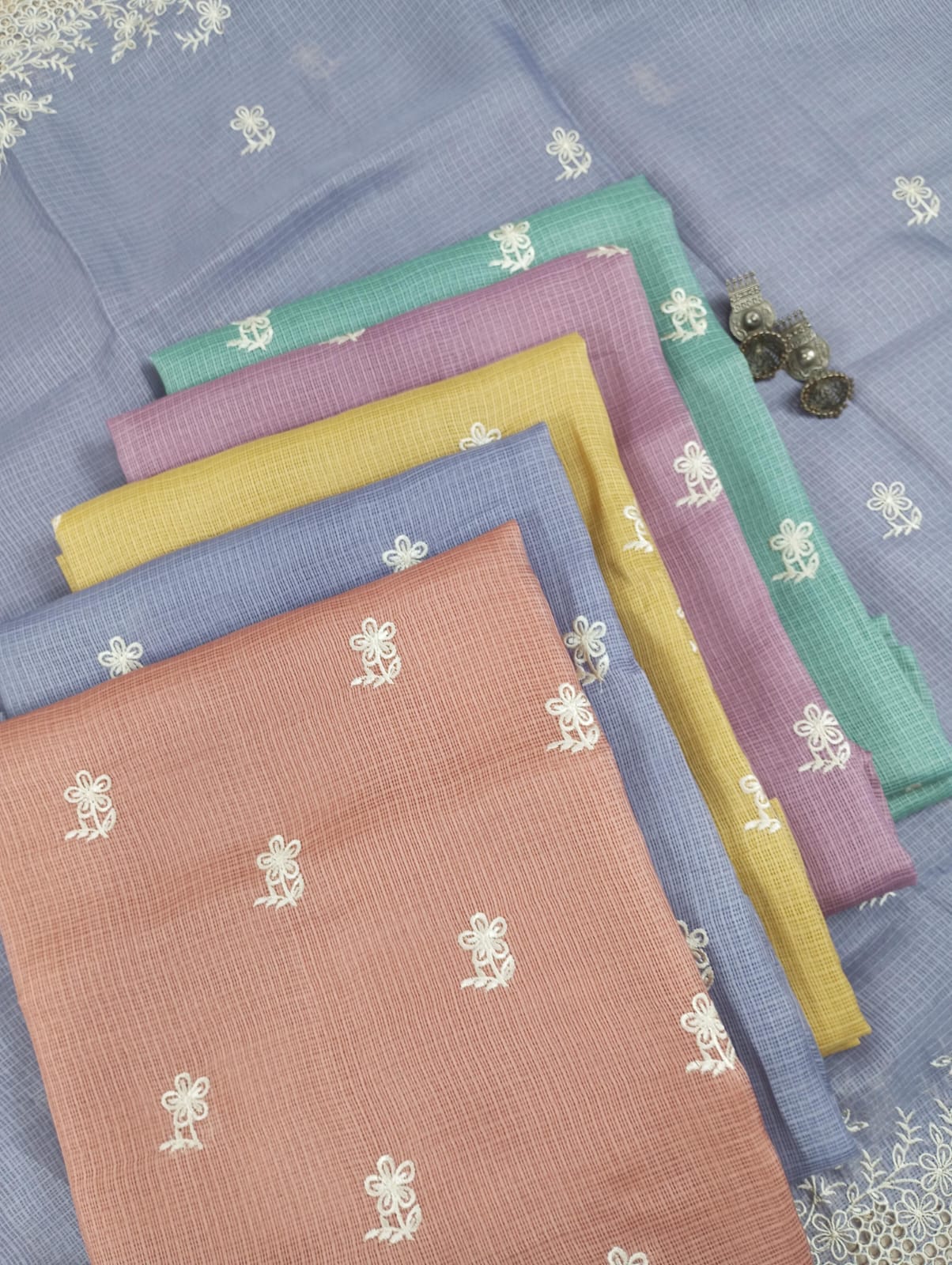 SAAZ-Unstitched Kota Suit Set