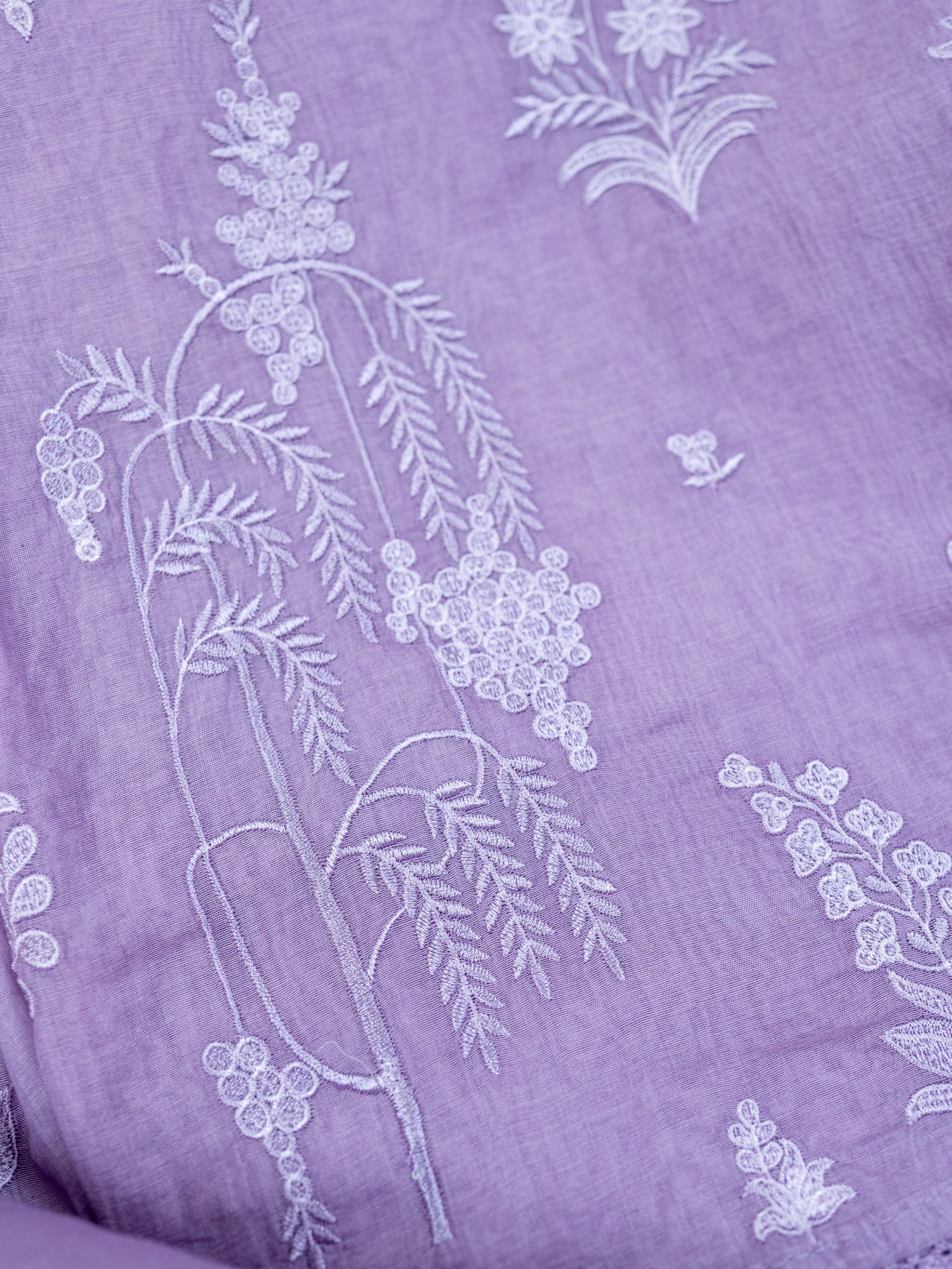 RUBAB-Unstitched Mul-Chanderi Suit Set
