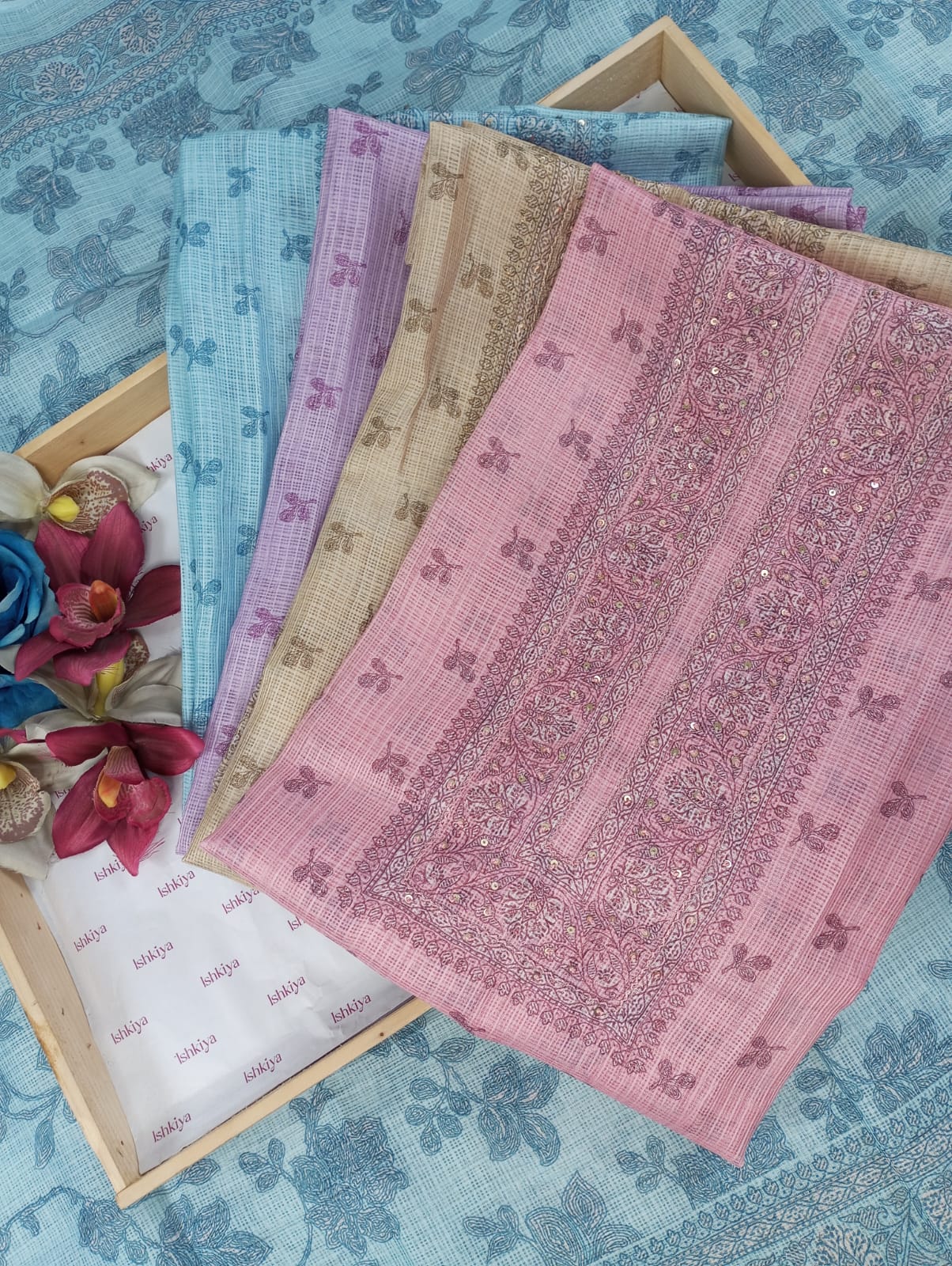 LEHAR-Unstitched Kota Suit Set