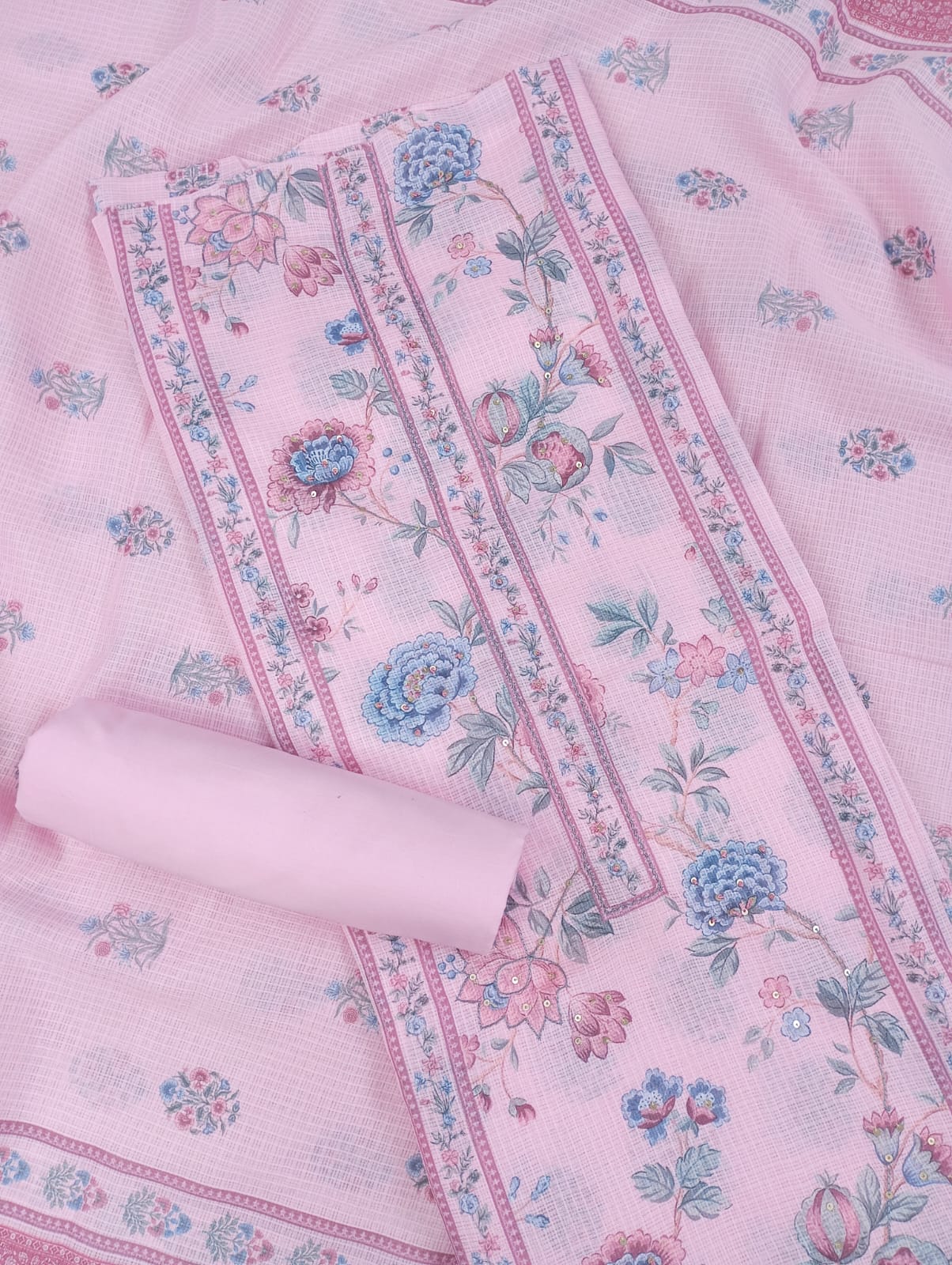 GUL-O-GULZAR-Unstitched Kota Suit Set