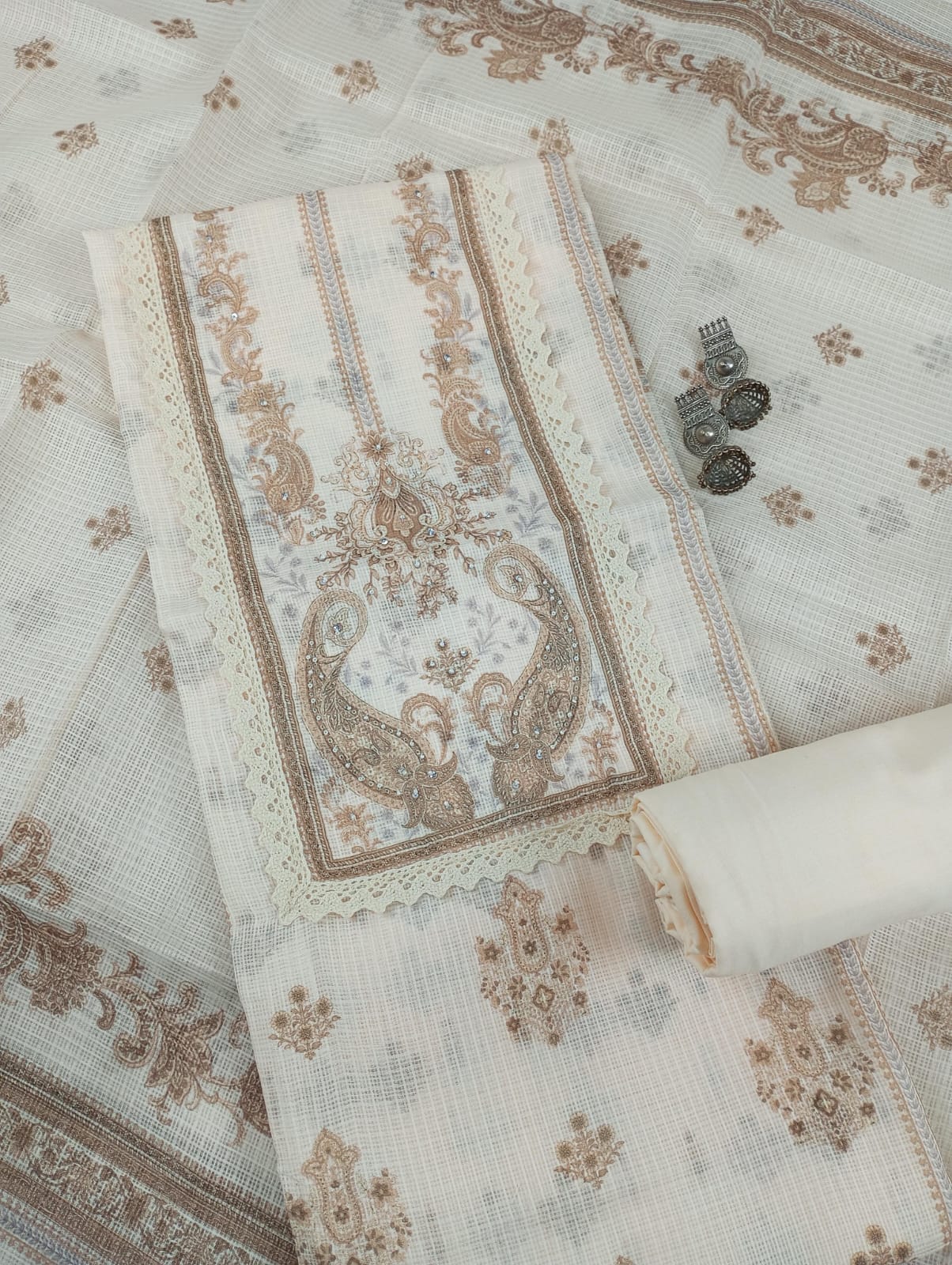 REET-Unstitched Kota Suit Set