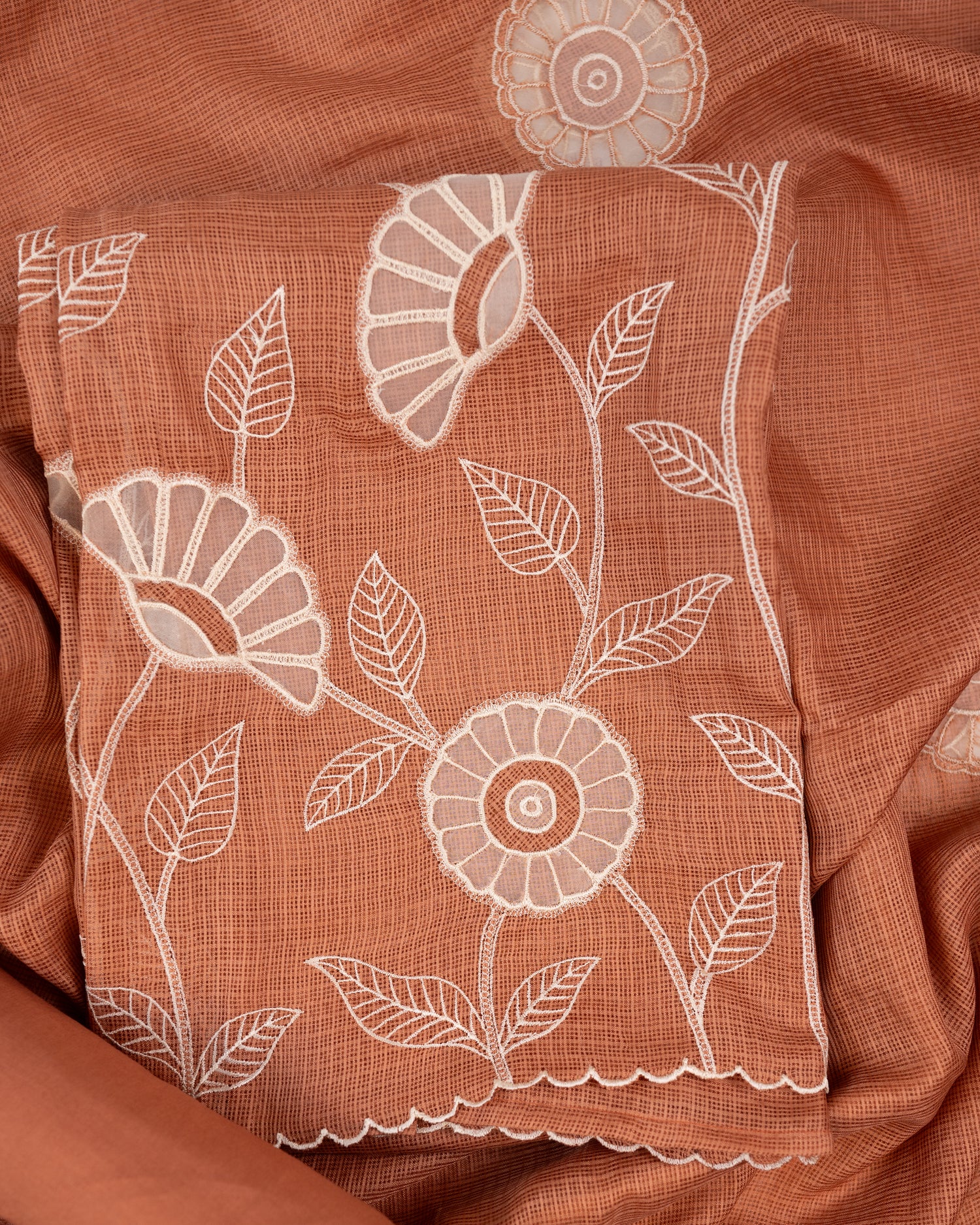 ESHAAL-Unstitched Kota Suit Set