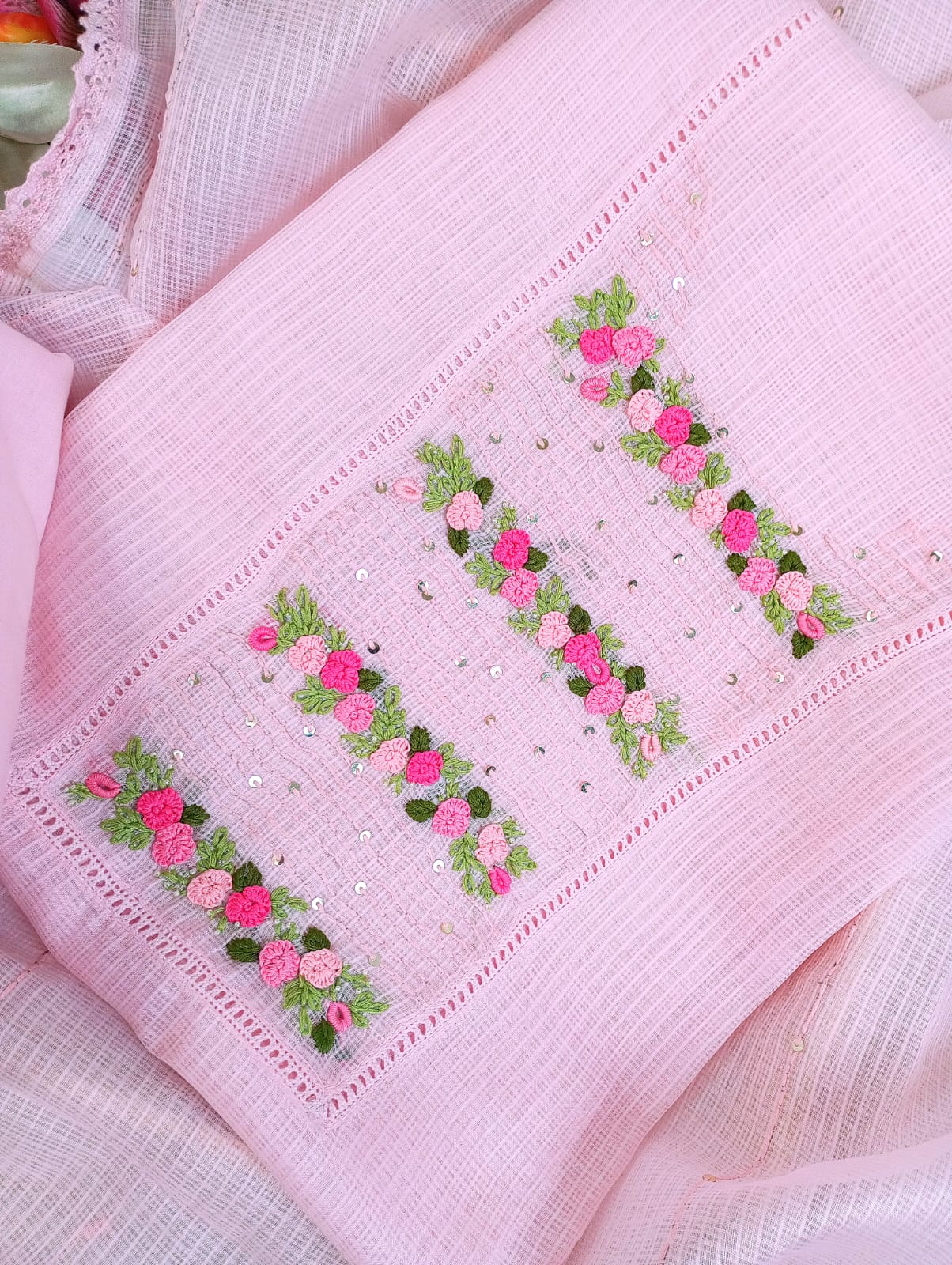 GUL ROOP-Unstitched Kota Suit Set
