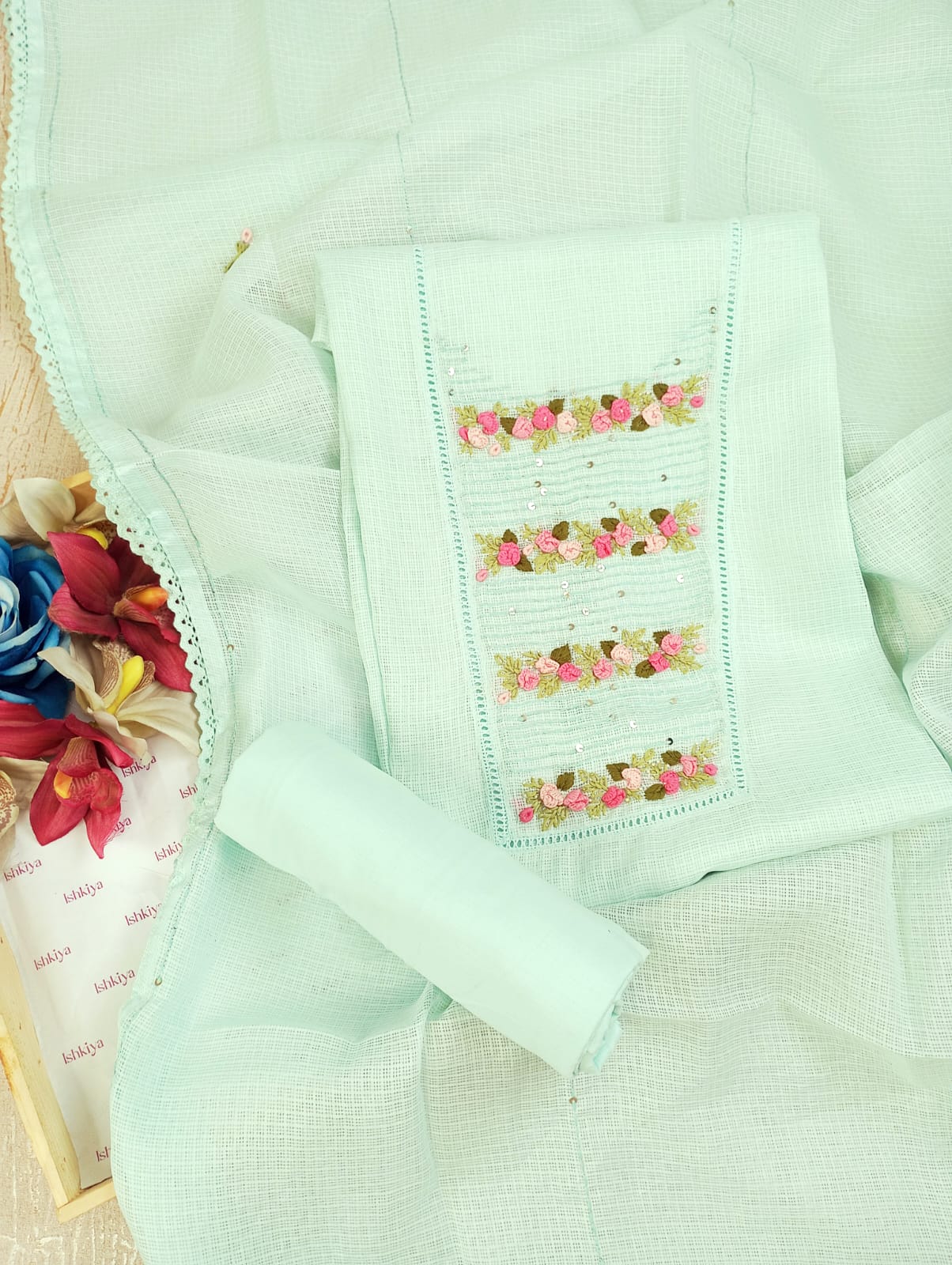 GUL ROOP-Unstitched Kota Suit Set