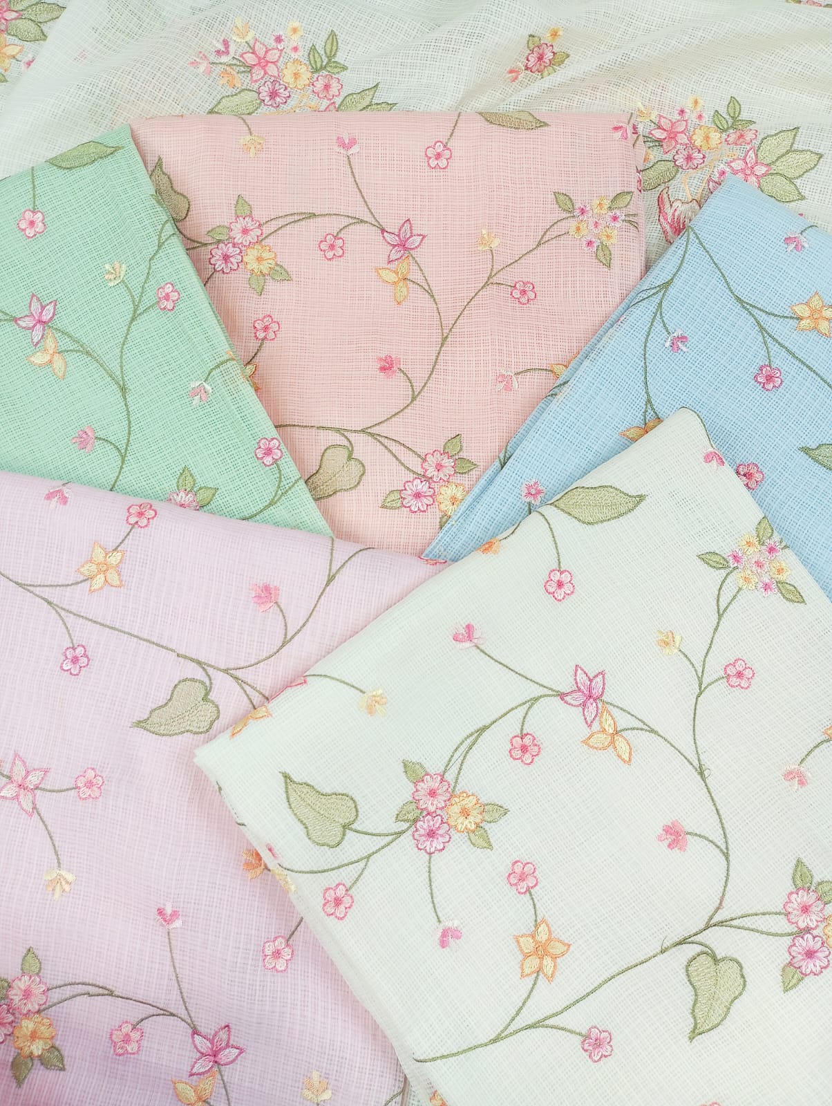 DHOOP-Unstitched Kota Suit Set