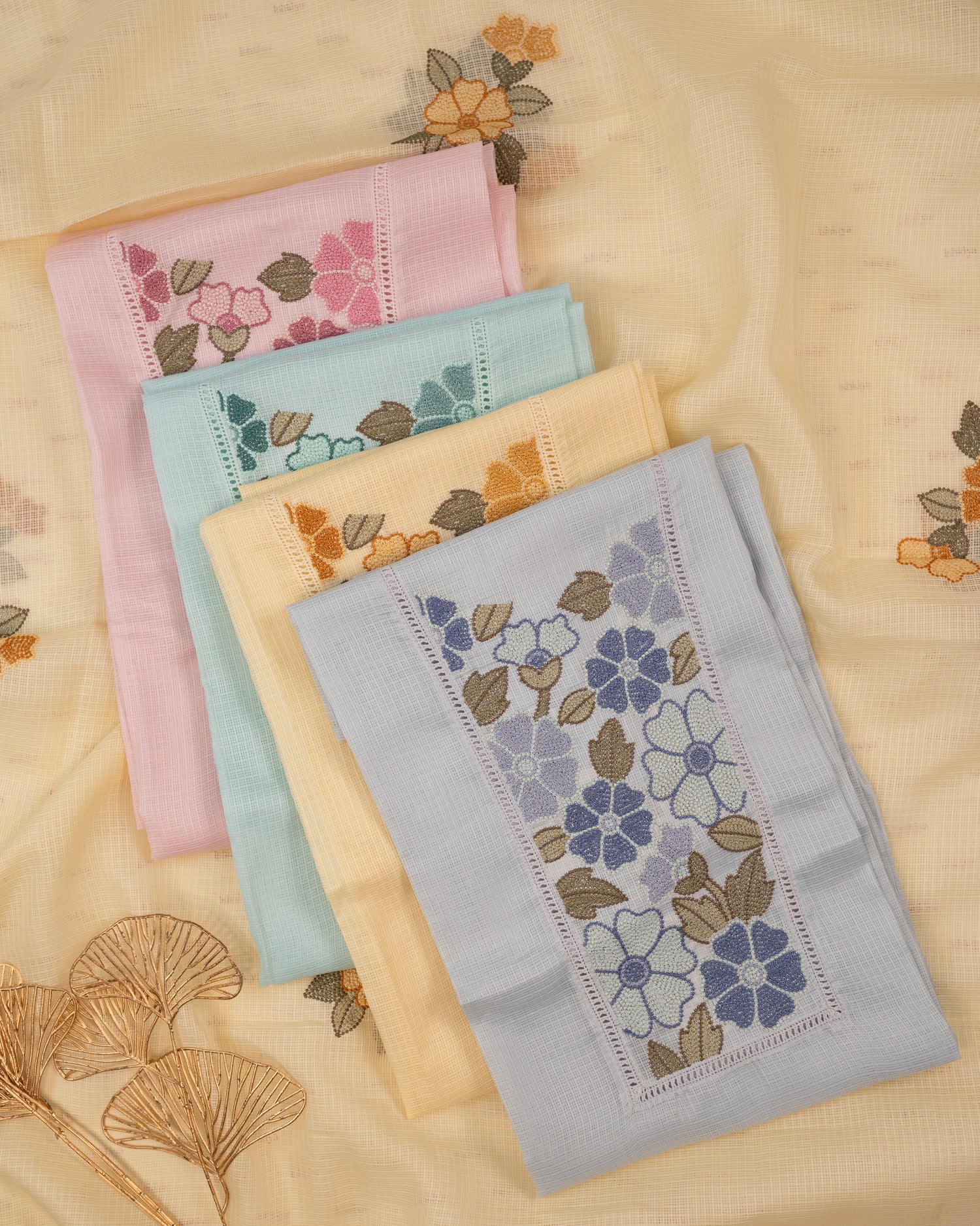 SURMA-Unstitched Kota Suit Set