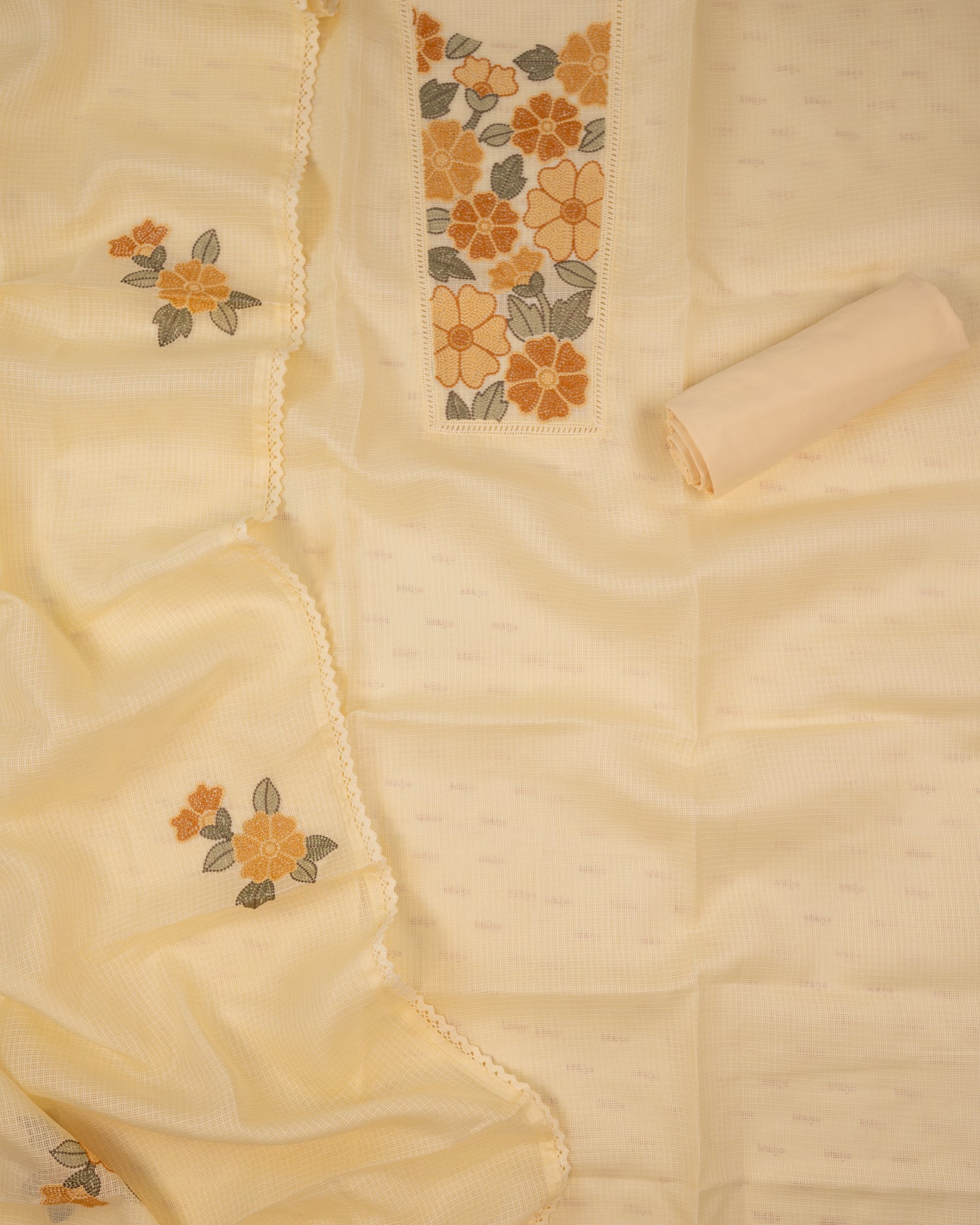 SURMA-Unstitched Kota Suit Set