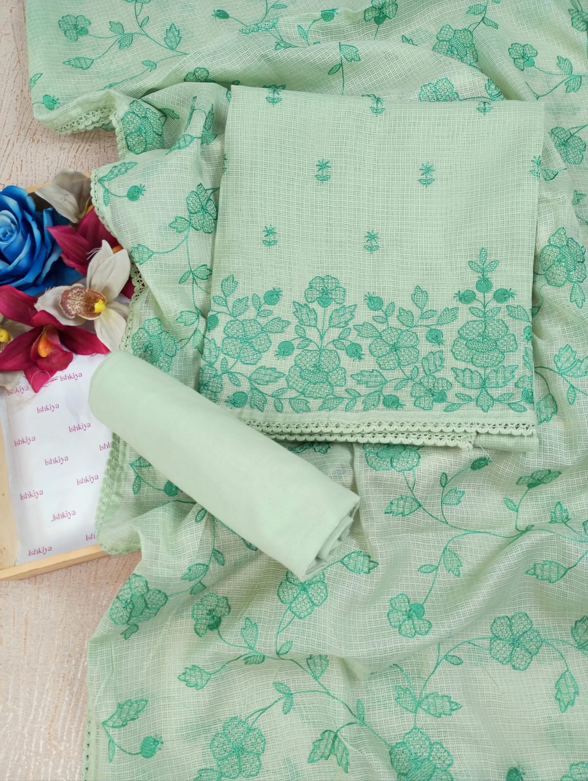 RIWAAYAT-Unstitched Kota Suit Set