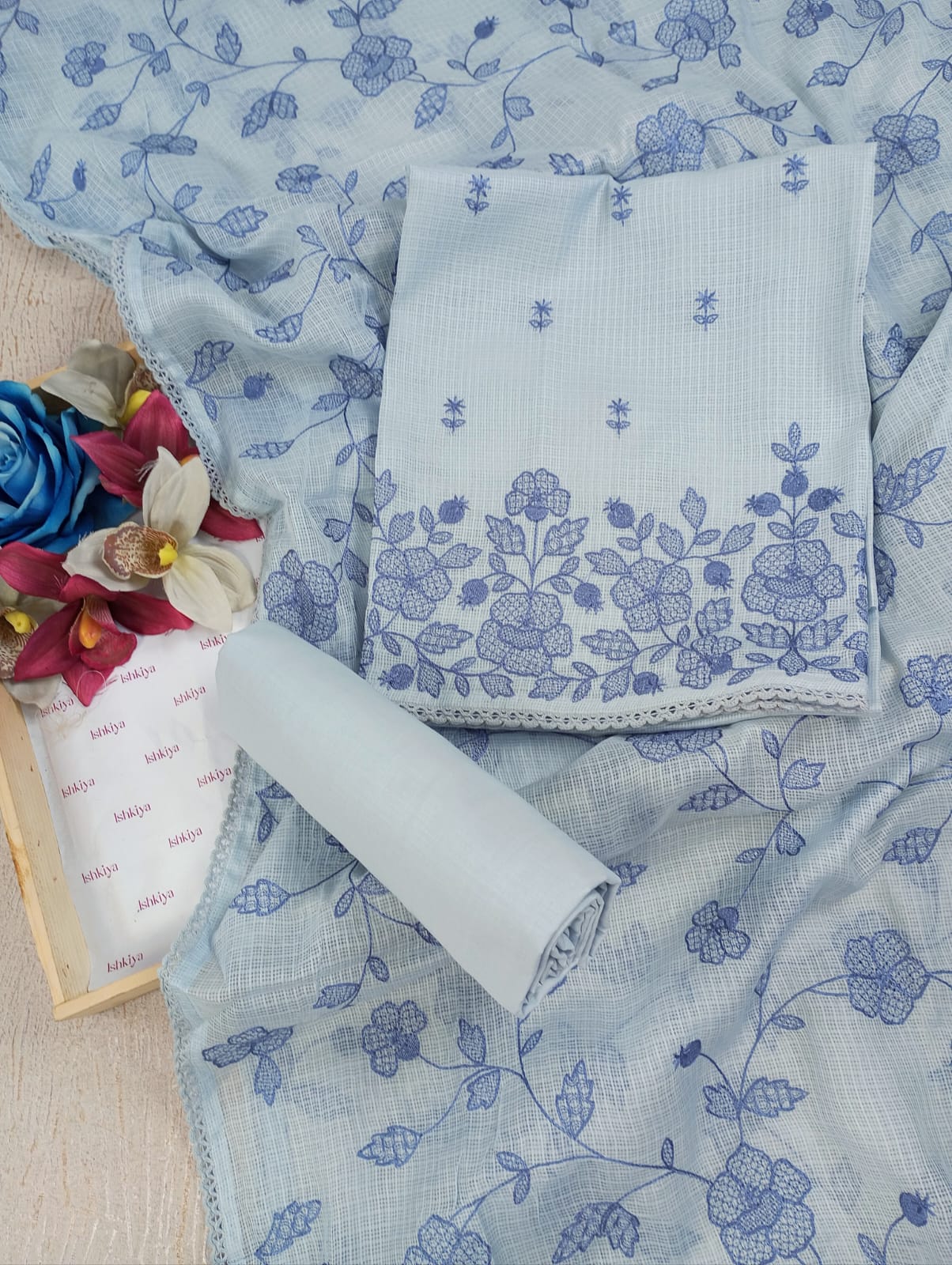 RIWAAYAT-Unstitched Kota Suit Set