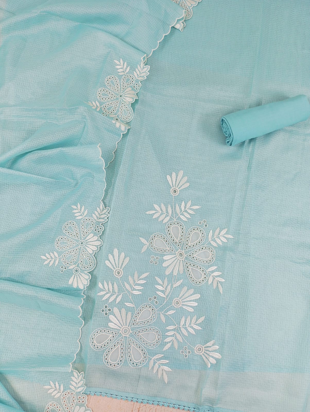 SUBHA-Unstitched Kota Suit Set