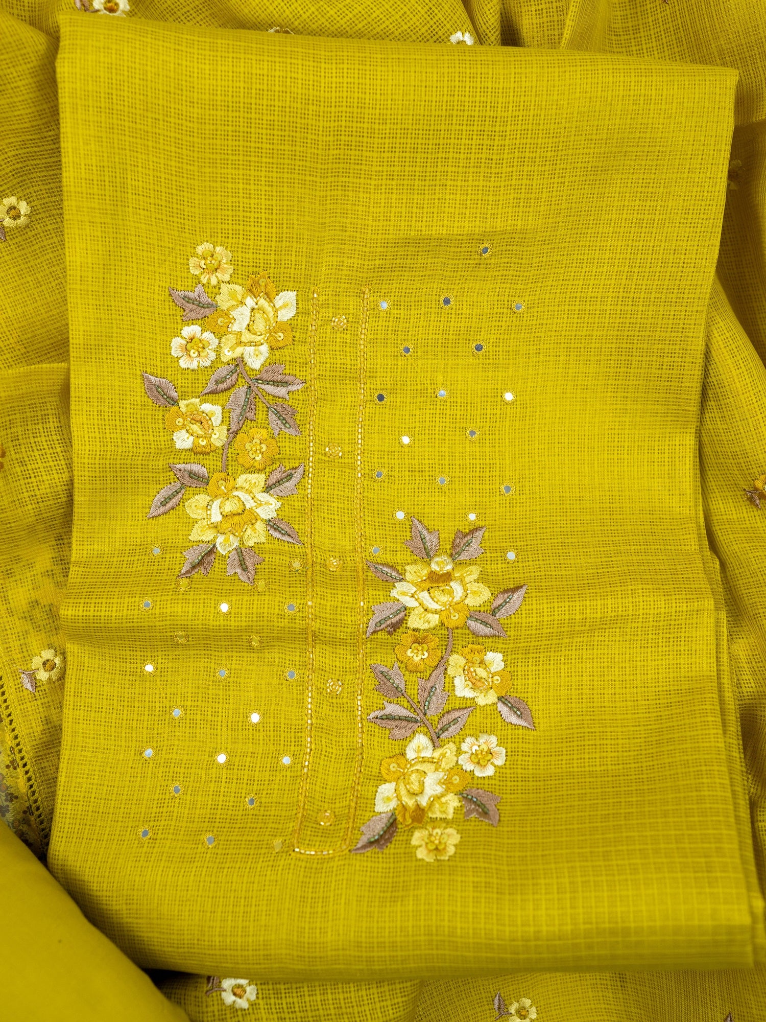 AYLIN-Unstitched Kota Suit Set