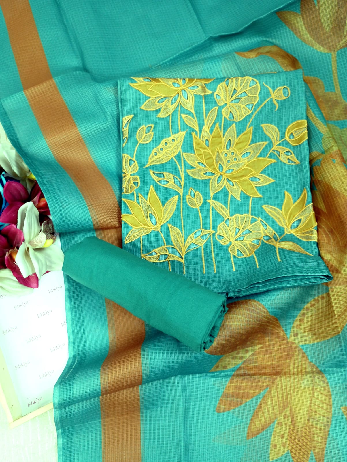 RIMJHIM-Unstitched Suit Set