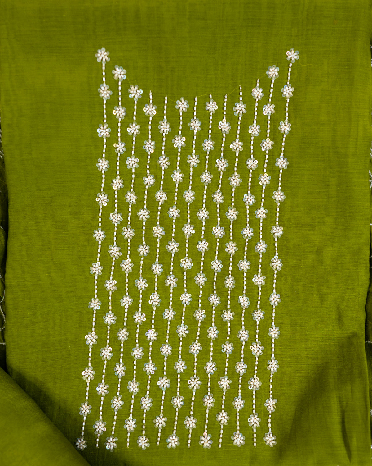 DASTAN-Unstiched Mul-Chanderi Suit set
